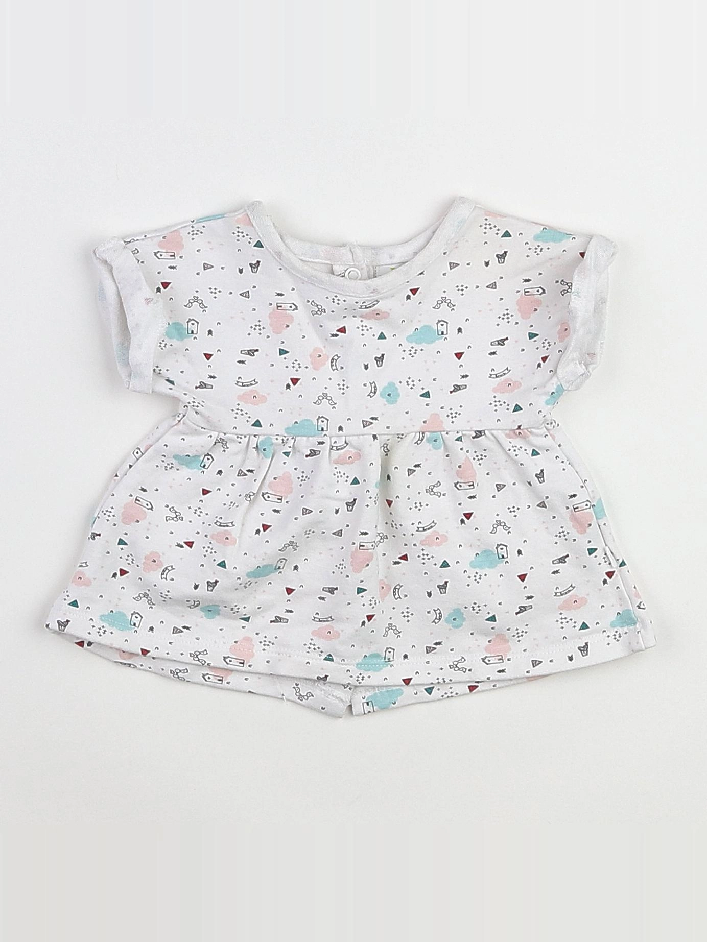 Tape à l'oeil - robe multicolore - 1 mois