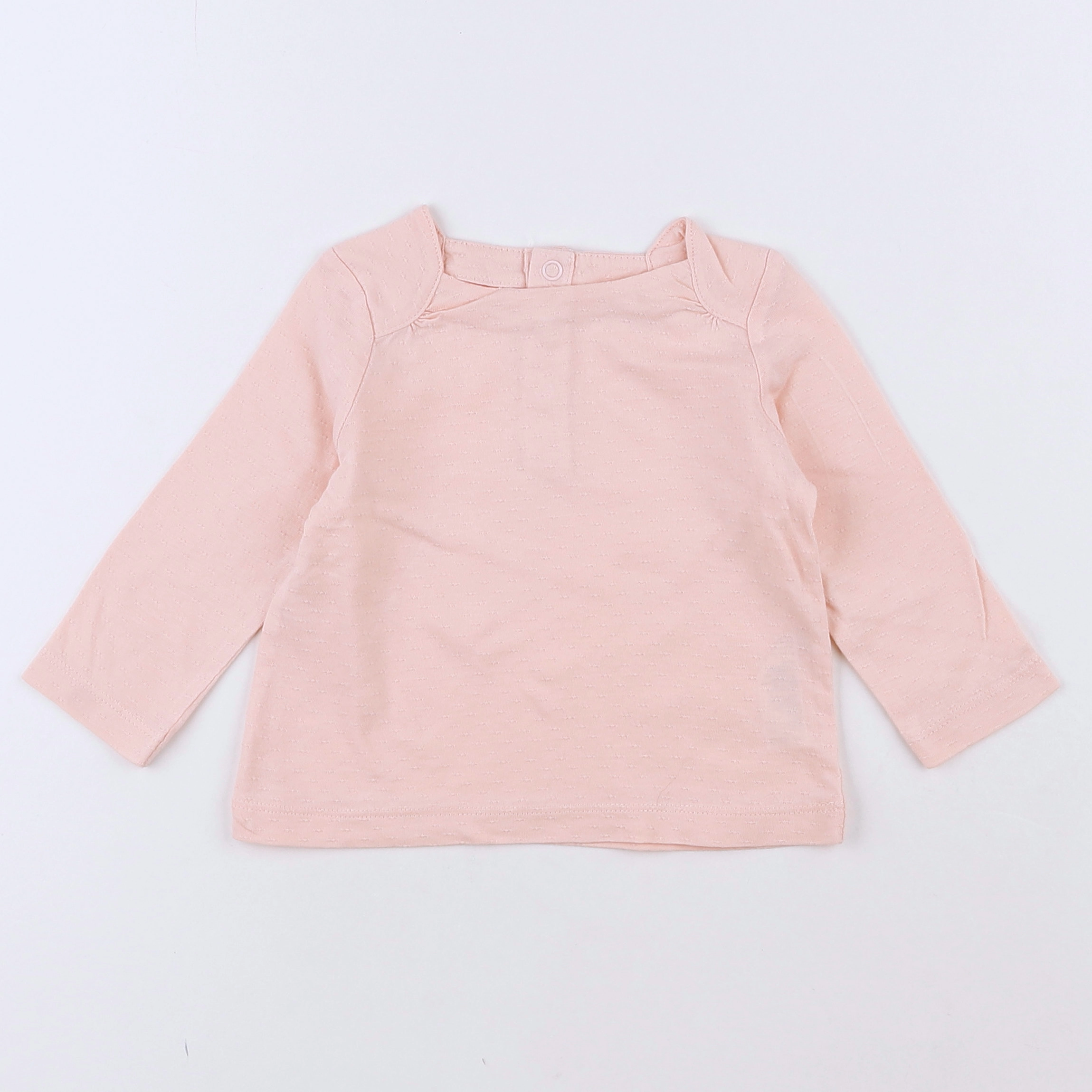 Natalys - tee-shirt rose - 9 mois