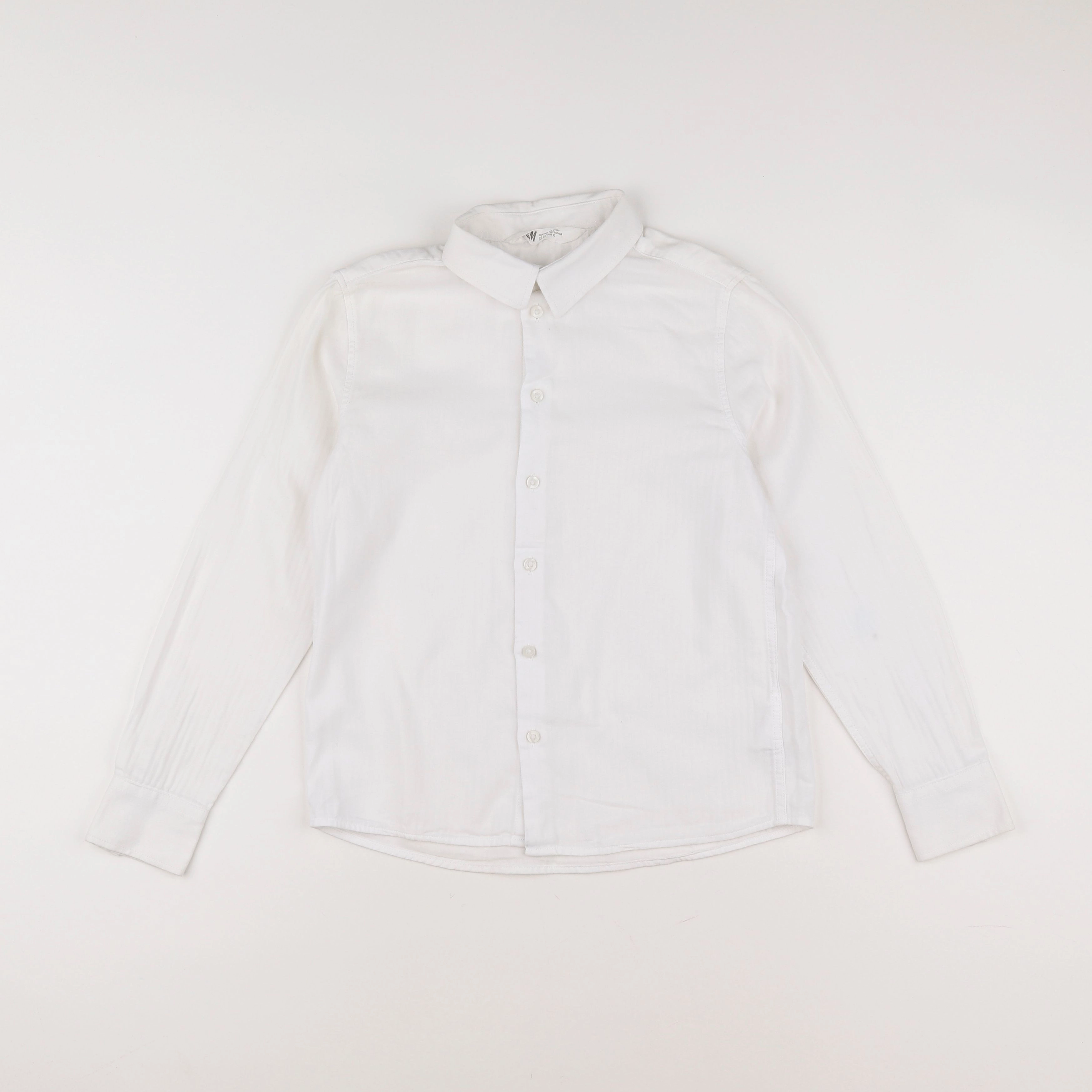 H&M - chemise blanc - 9/10 ans