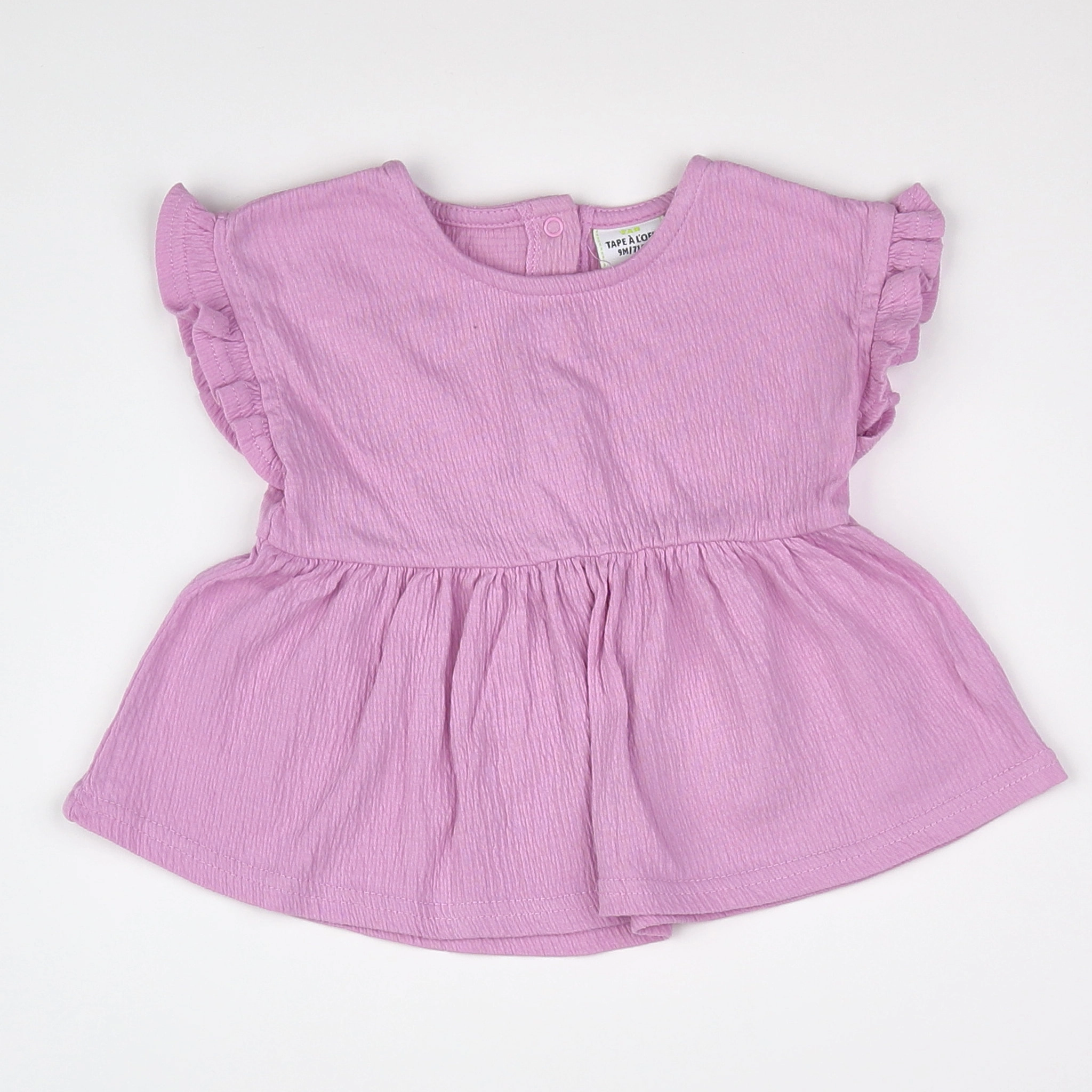 Tape à l'oeil - robe violet - 9 mois