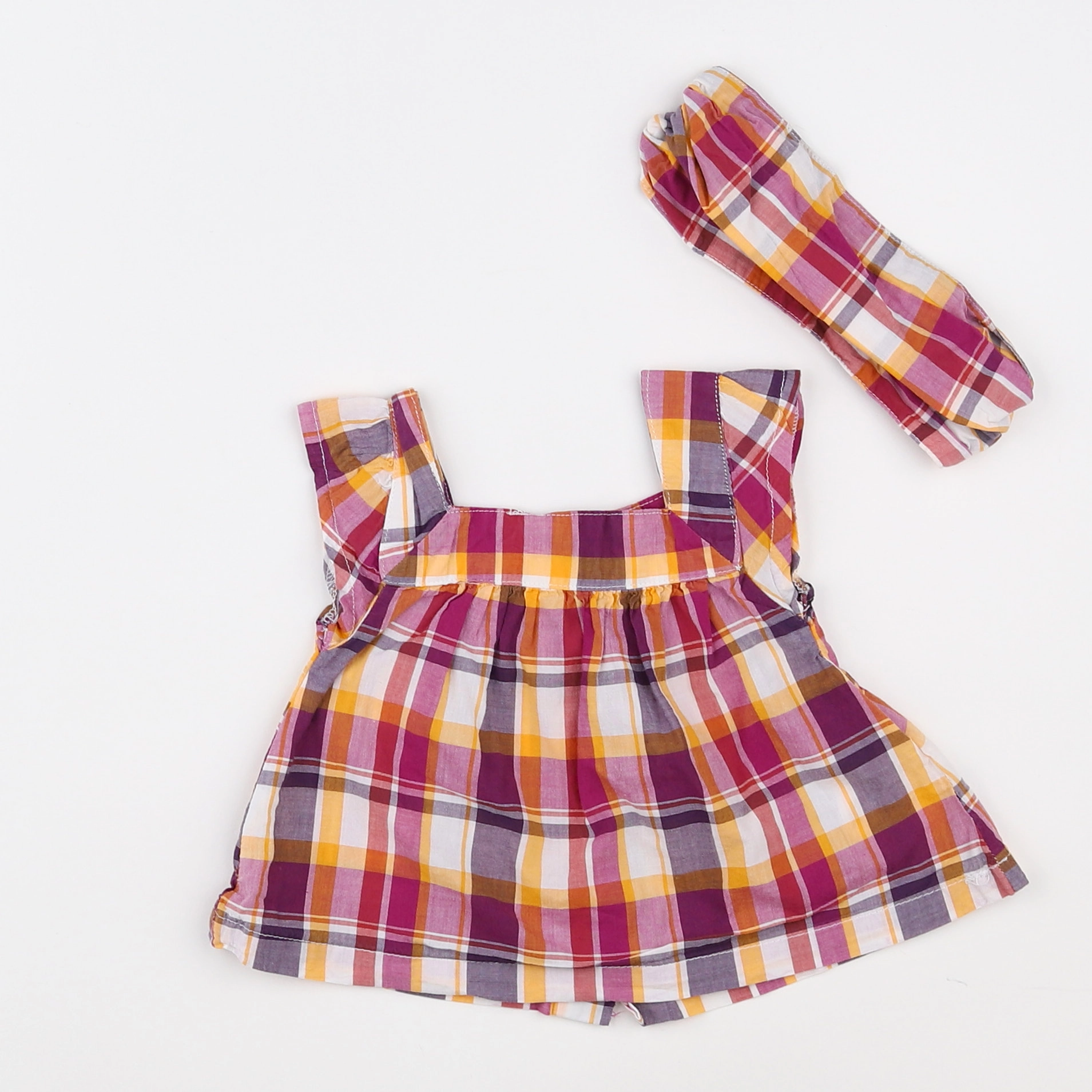 Vertbaudet - blouse multicolore - 3 mois