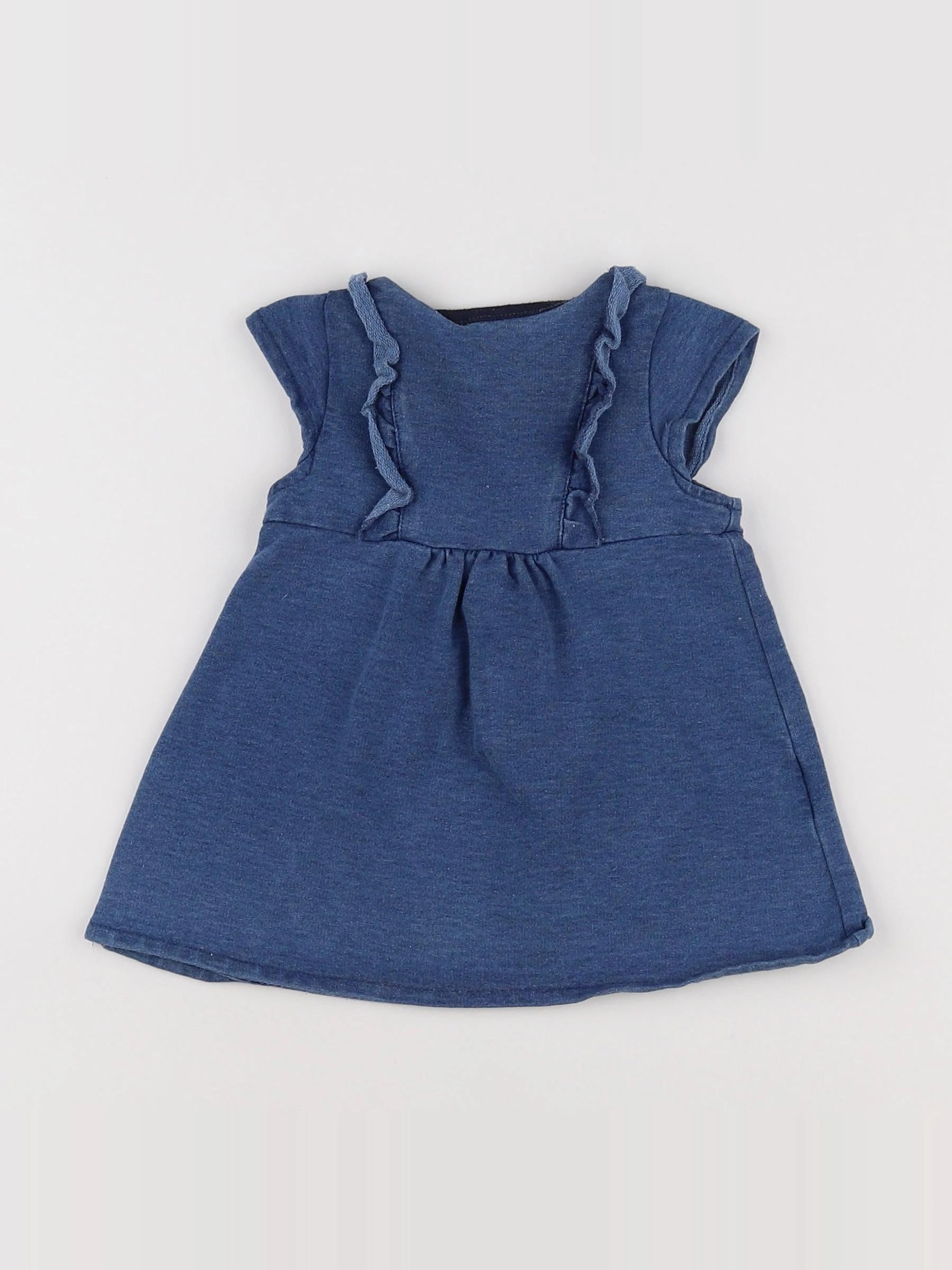 Cadet Rousselle - robe bleu - 3 mois
