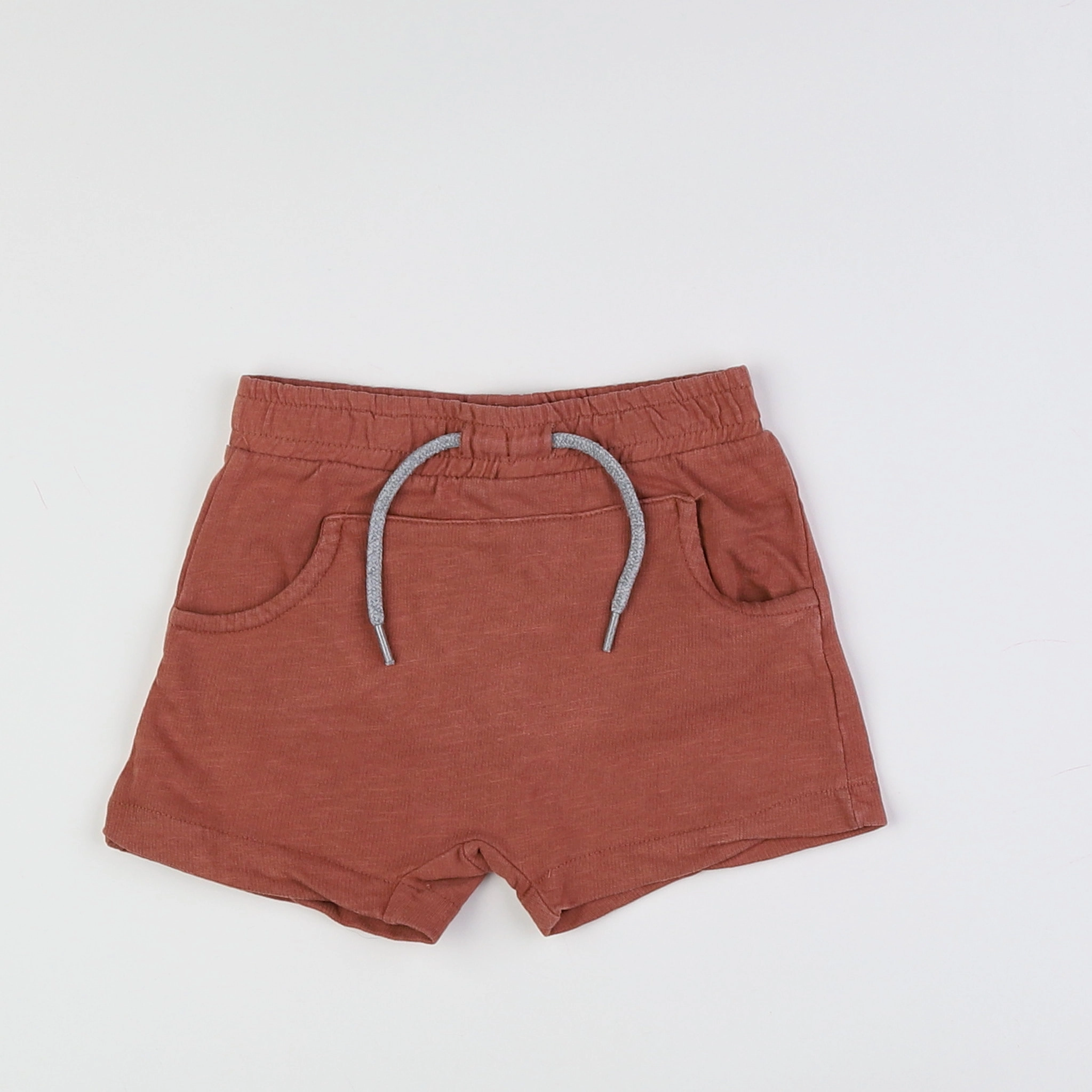 Vertbaudet - short marron - 12 mois