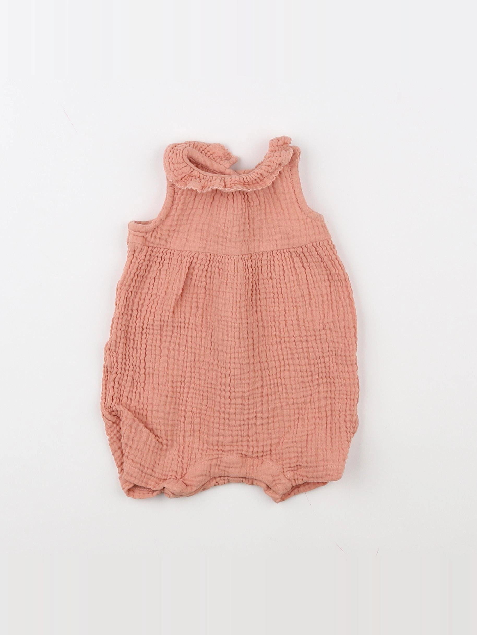 Boutchou - combinaison rose - 3 mois