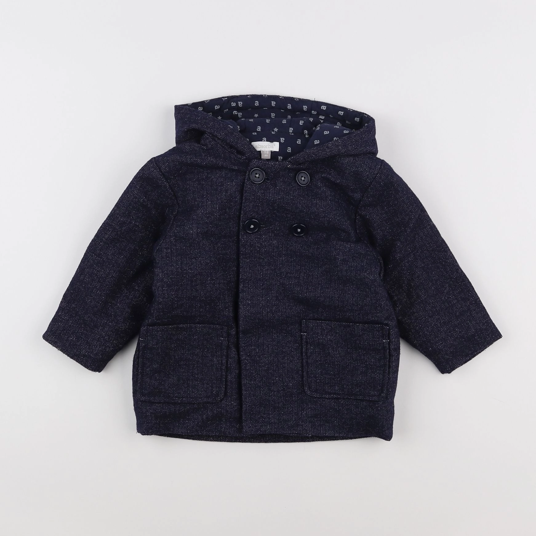 Absorba - veste bleu - 18 mois