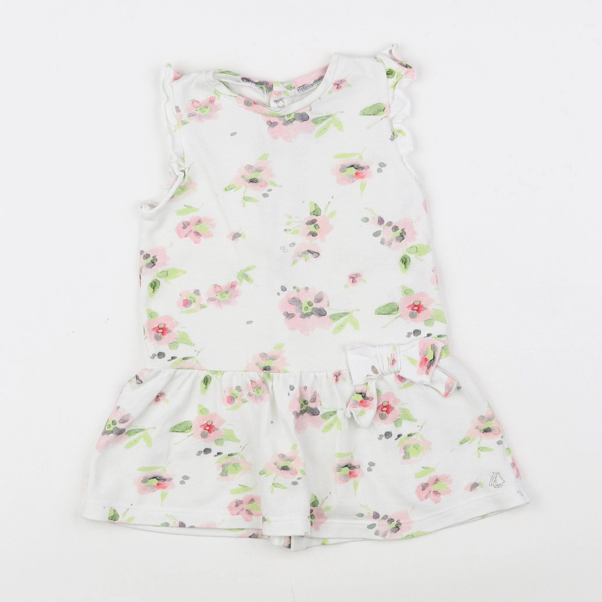 Petit Bateau - robe multicolore - 18 mois