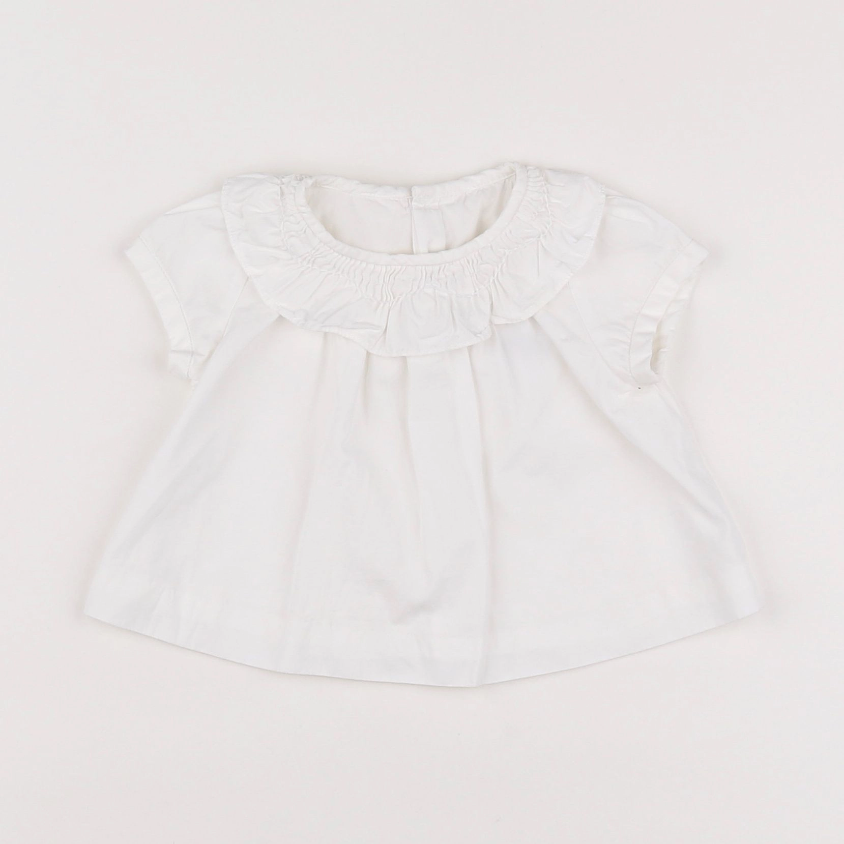 Jacadi - blouse blanc - 3 mois
