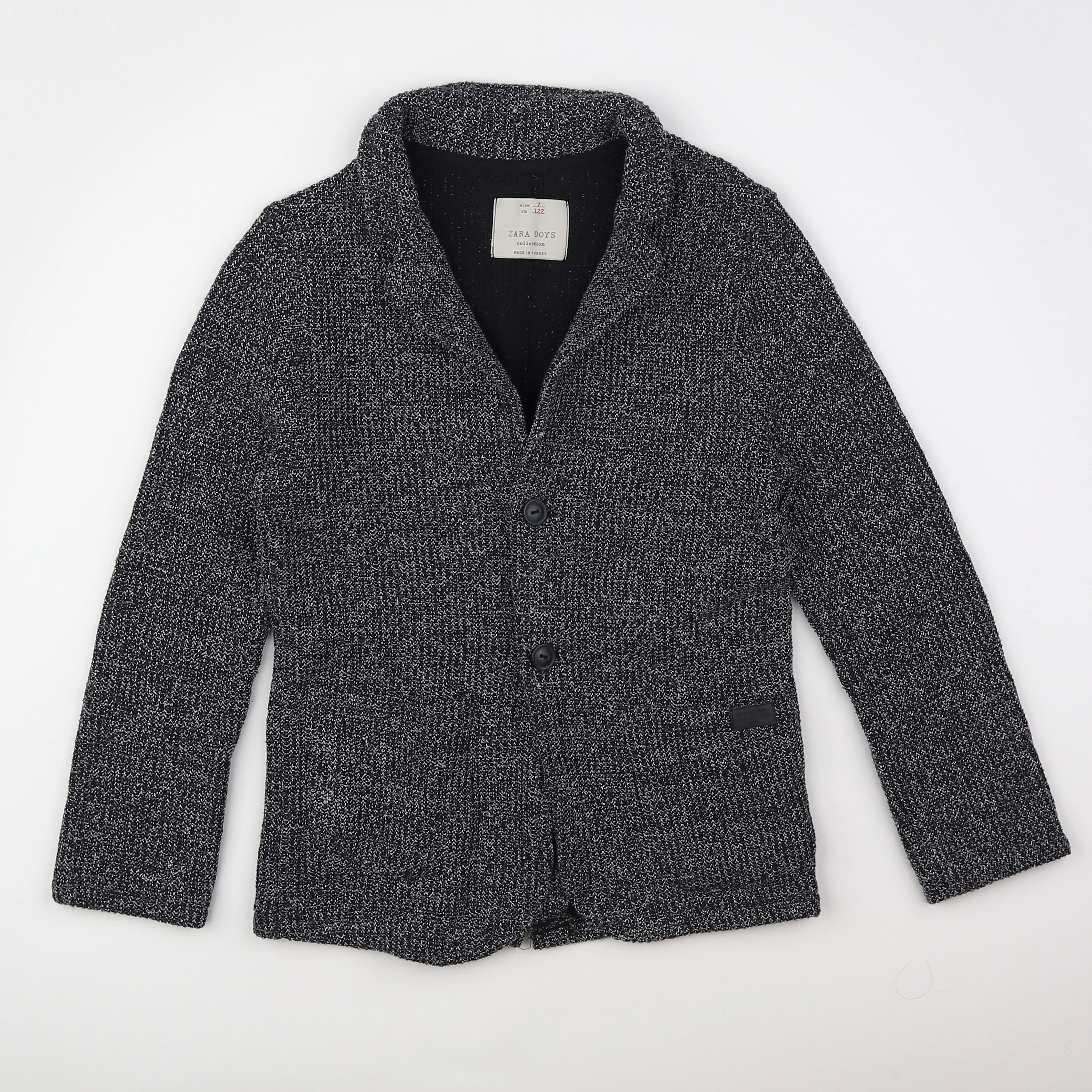 Zara - veste blanc, noir - 7 ans