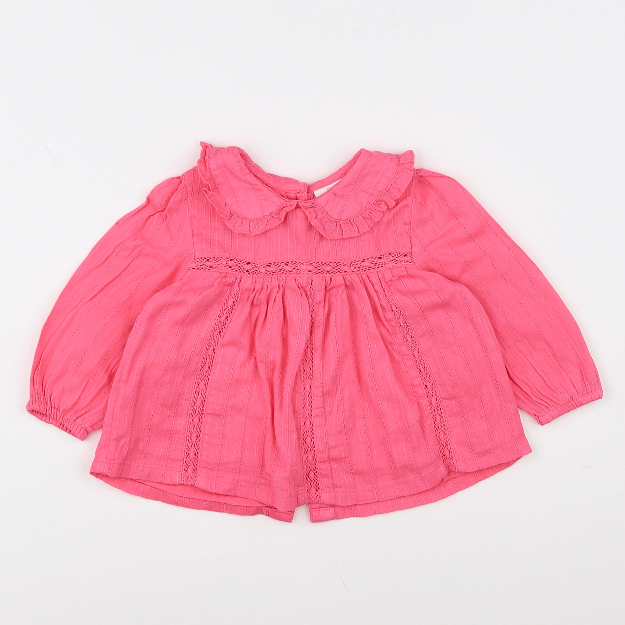 Tape à l'oeil - blouse rose - 9 mois
