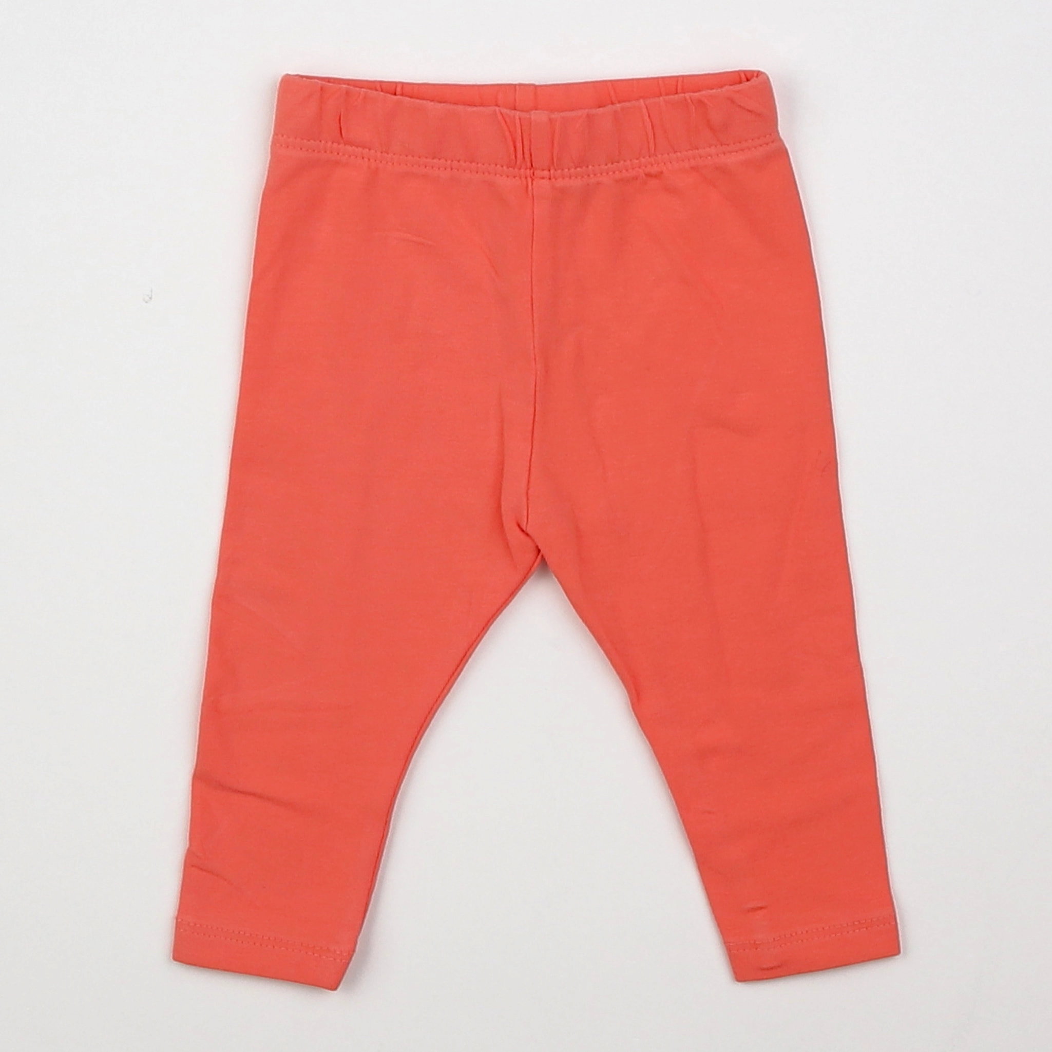 Vertbaudet - legging orange - 3 mois