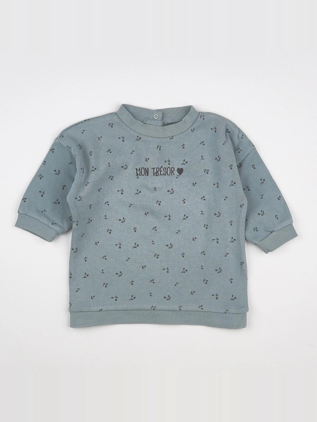 Vertbaudet - robe bleu - 9 mois