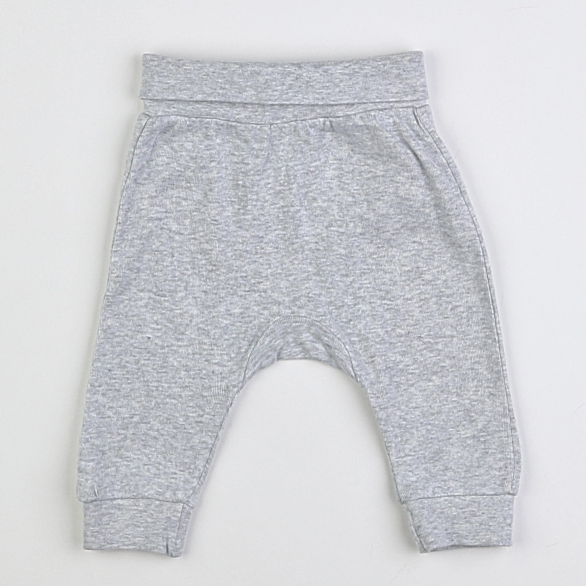 H&M - sarouel gris - 3 mois