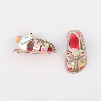 Billie Blush - chaussons rose, or - pointure 16