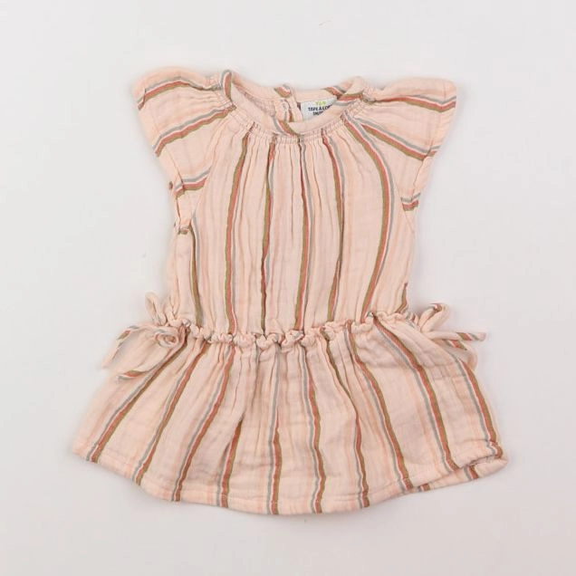 Tape à l'oeil - robe beige, multicolore - 3 mois