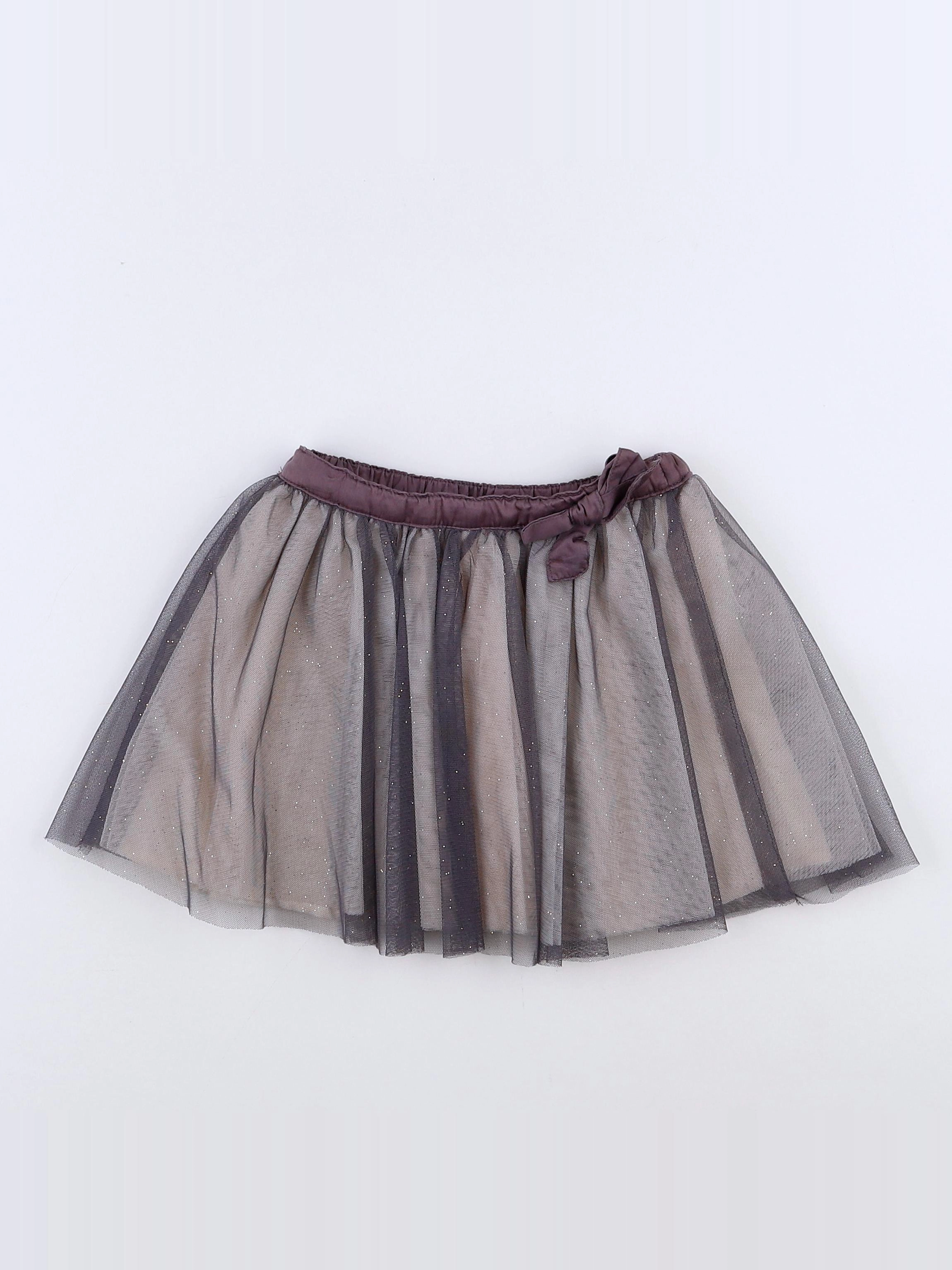 Tape à l'oeil - jupe marron - 2 ans