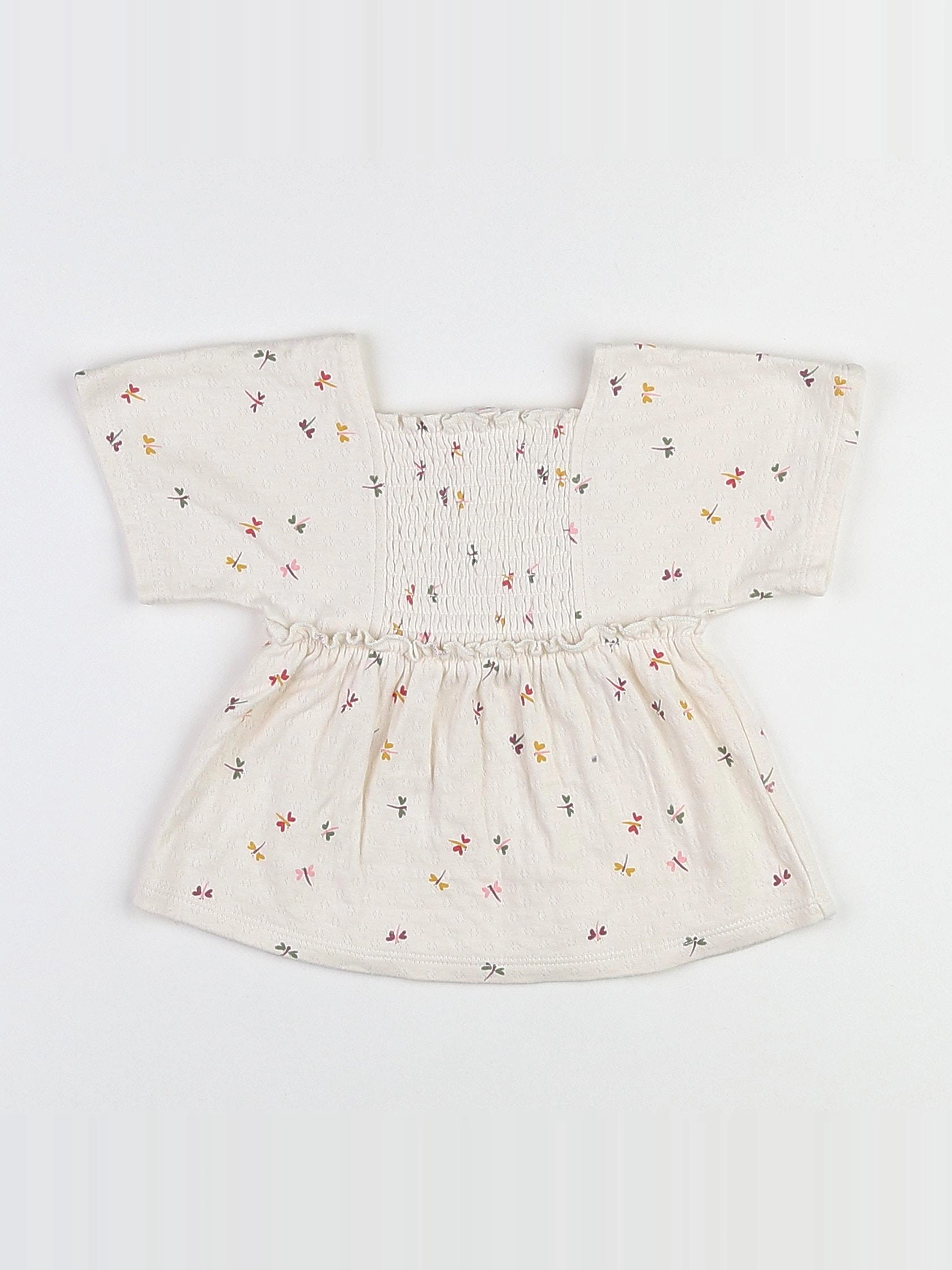 Tape à l'oeil - robe beige - 3 mois