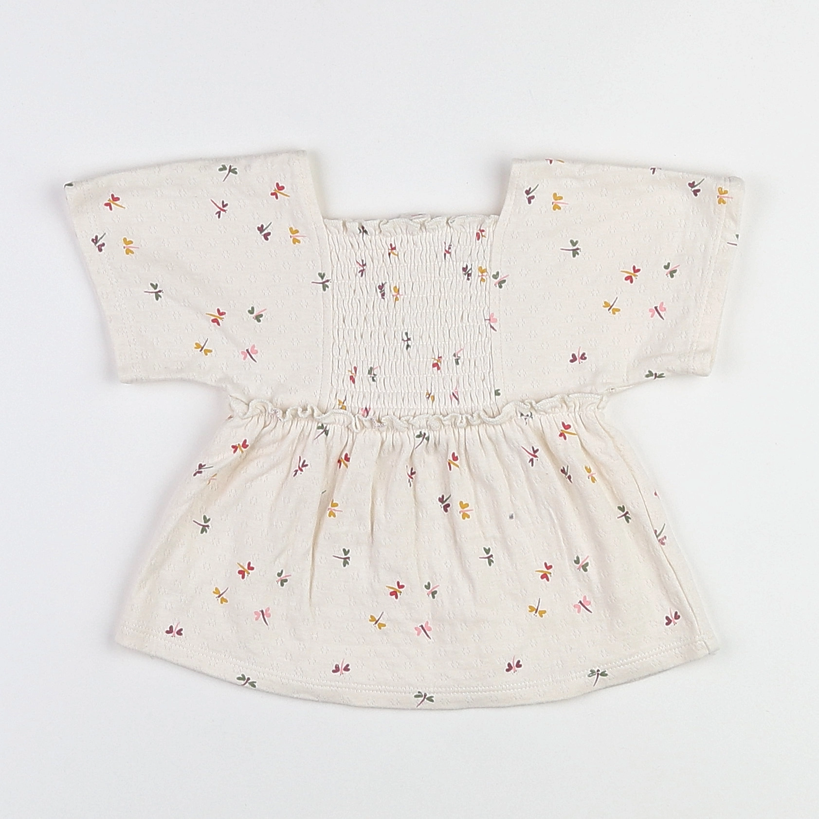 Tape à l'oeil - robe beige - 3 mois