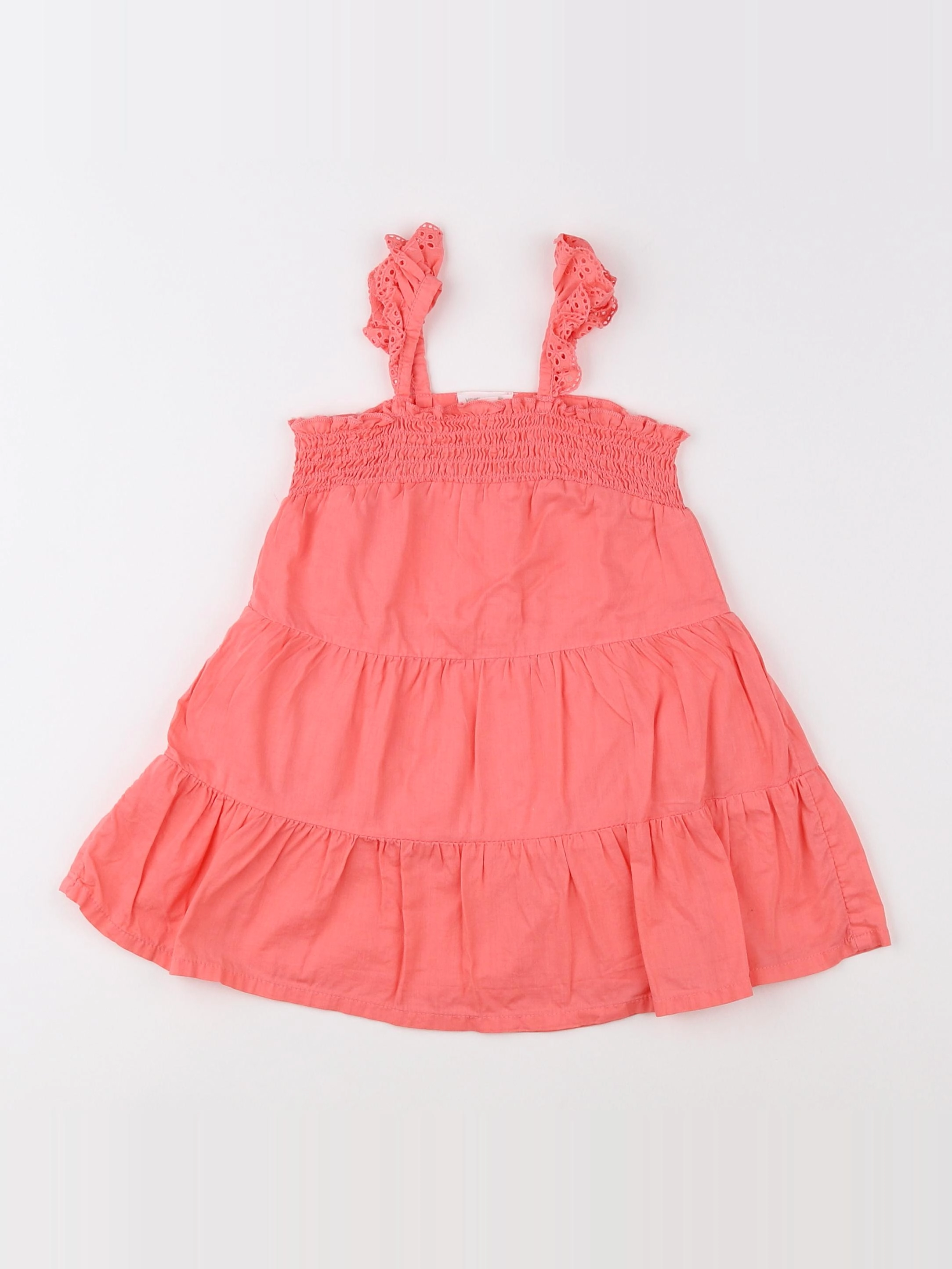 Vertbaudet - robe rose - 12 mois