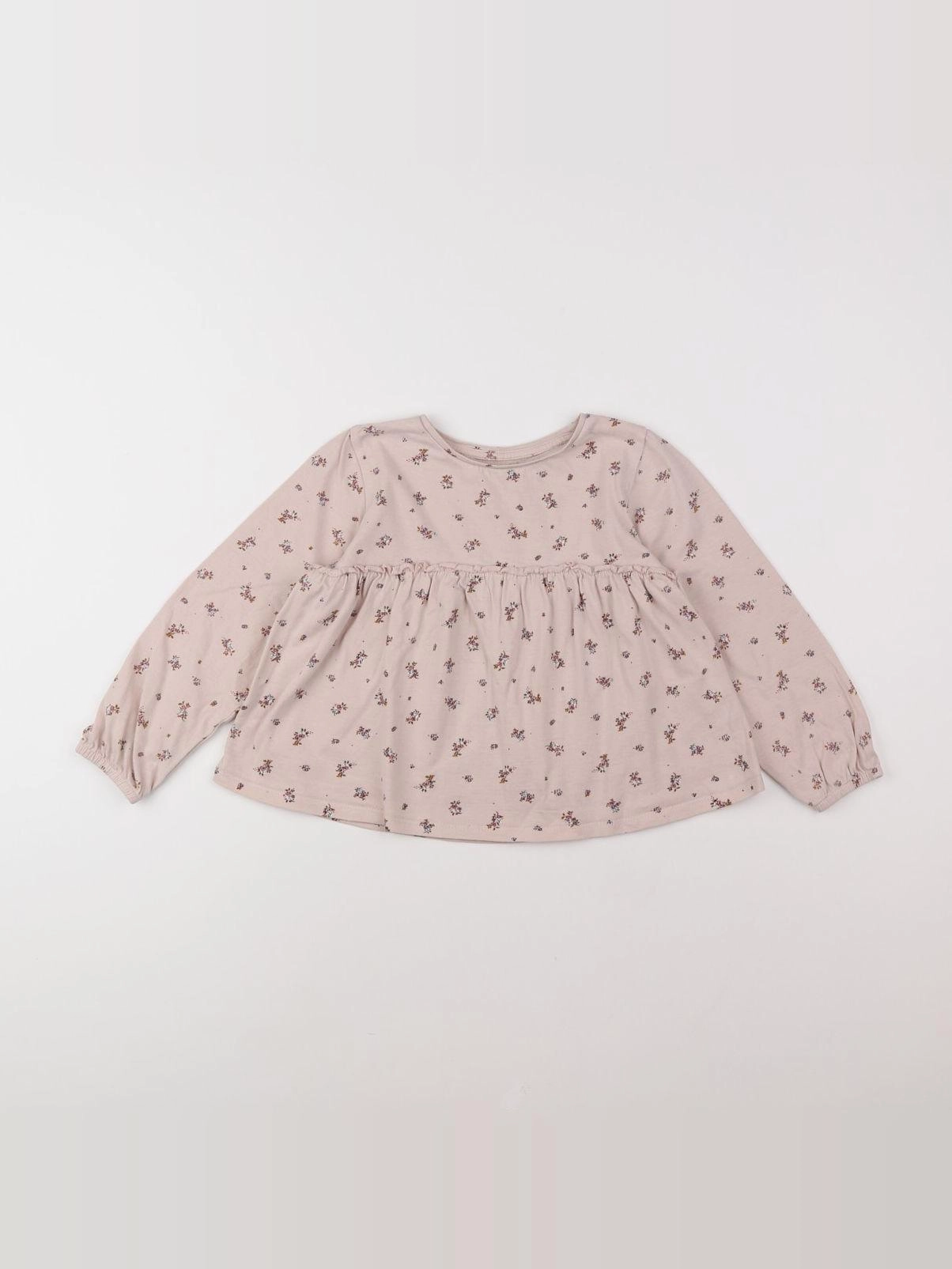Vertbaudet - tee-shirt rose - 6 ans