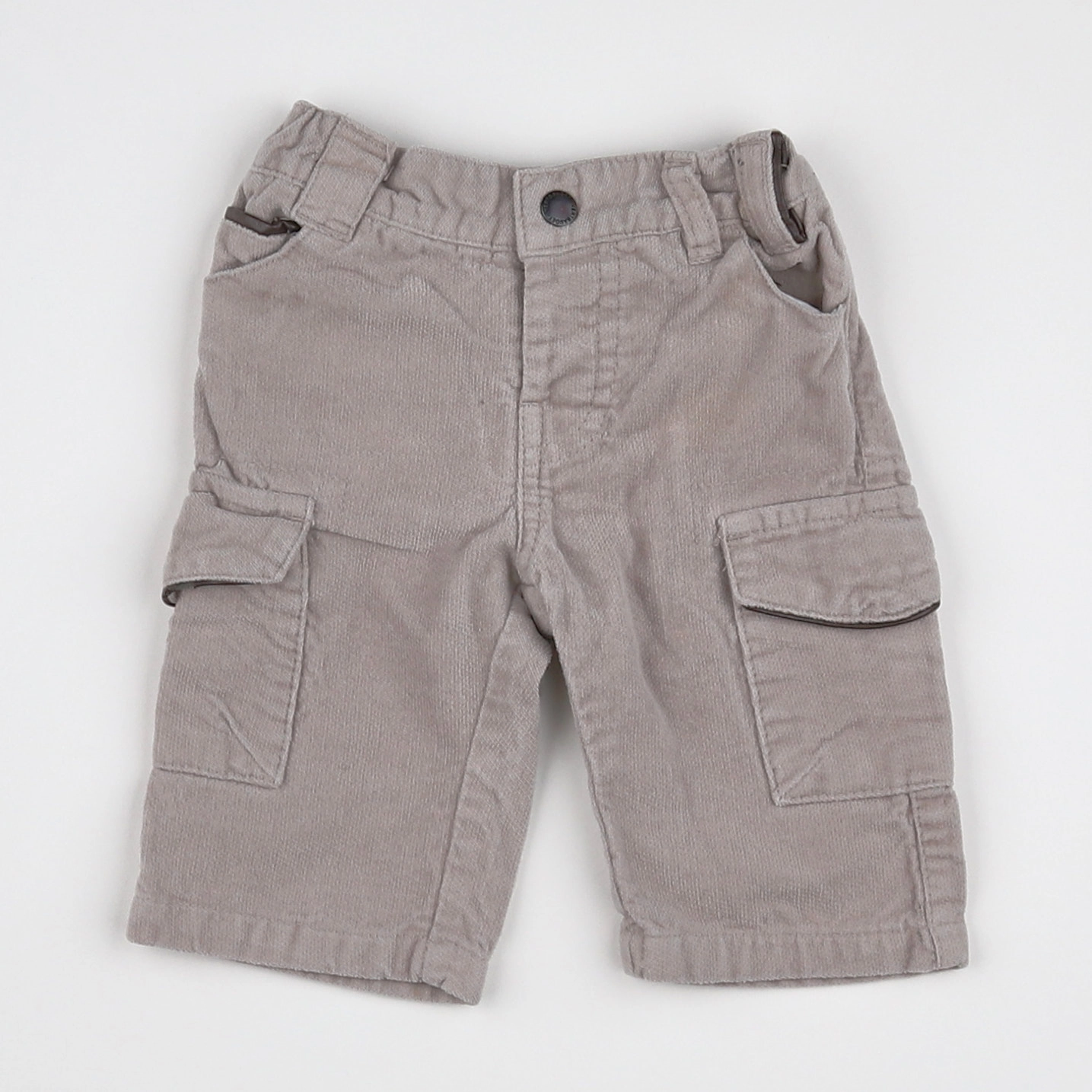 Vertbaudet - pantalon gris - 3 mois