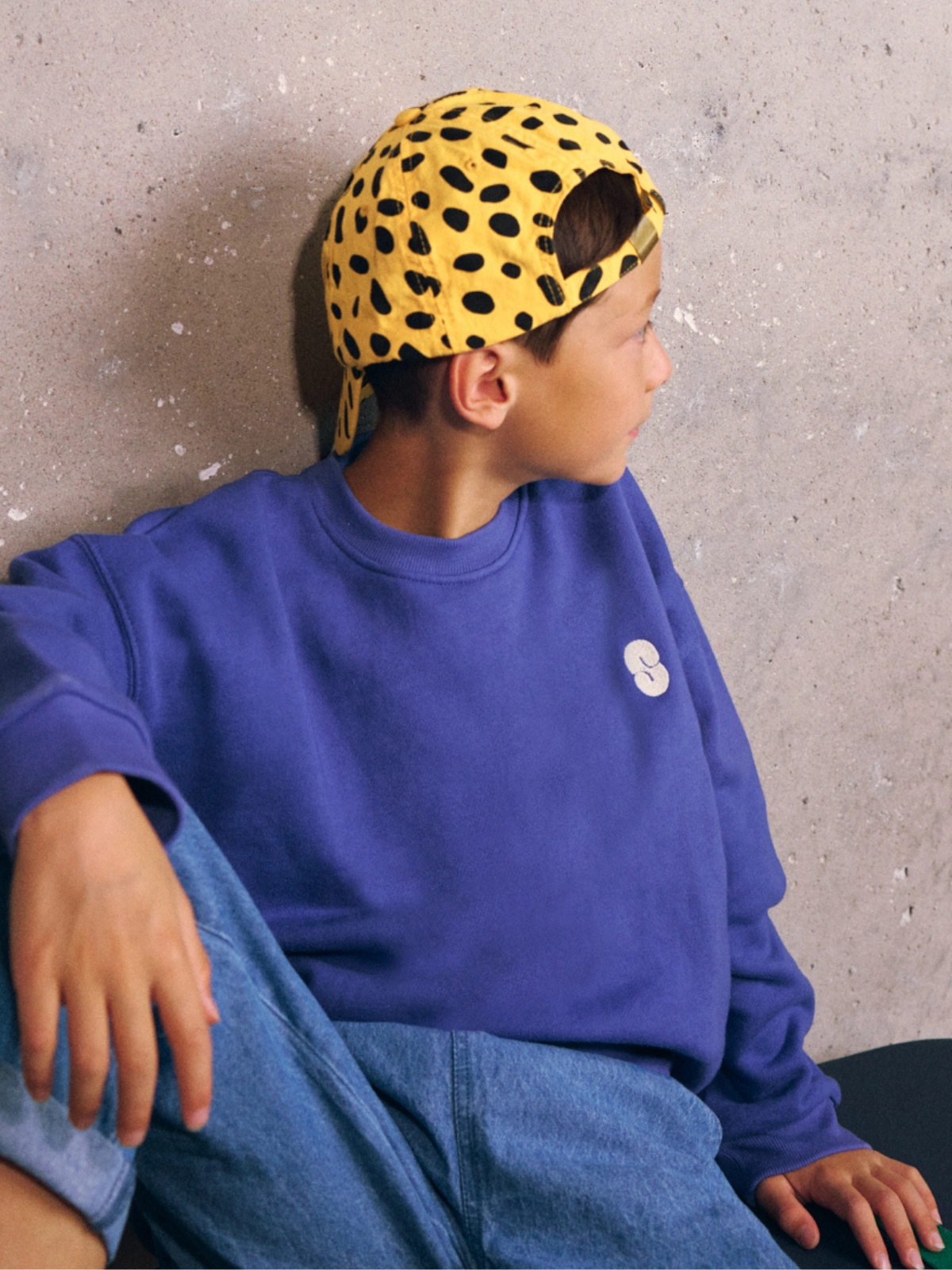 Smala - Le Sweat Super Bleu - 6 ans
