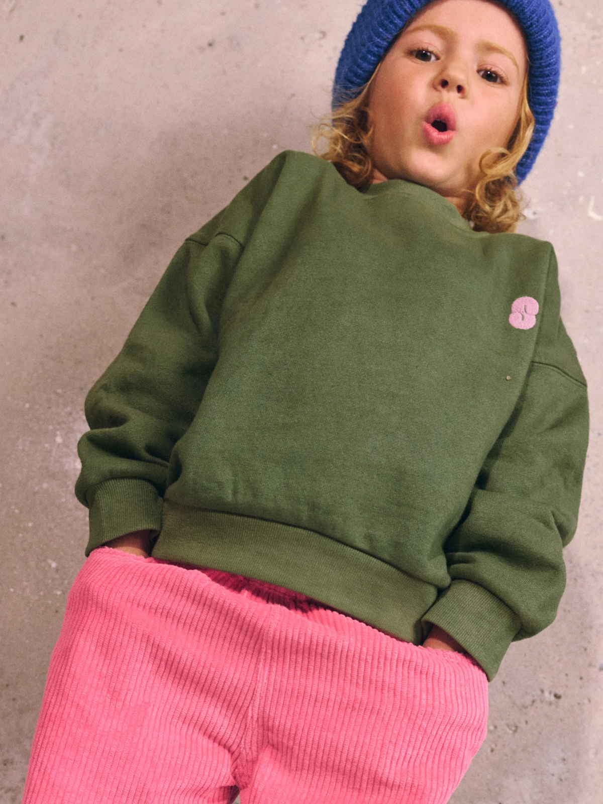 Smala - Le Sweat Kaki - 18 mois