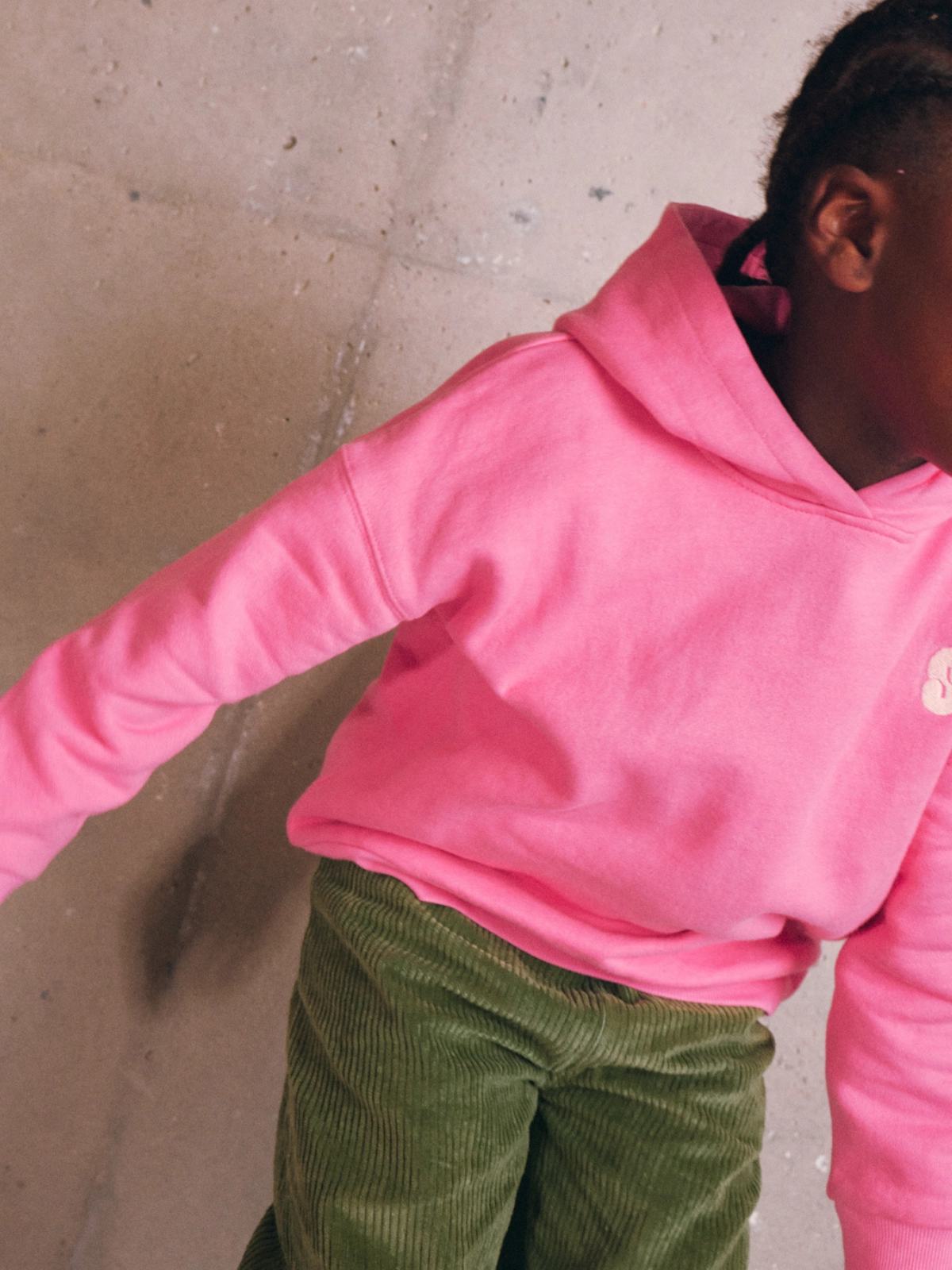 Smala - Le Sweat Capuche Rose Bonbon - 10 ans