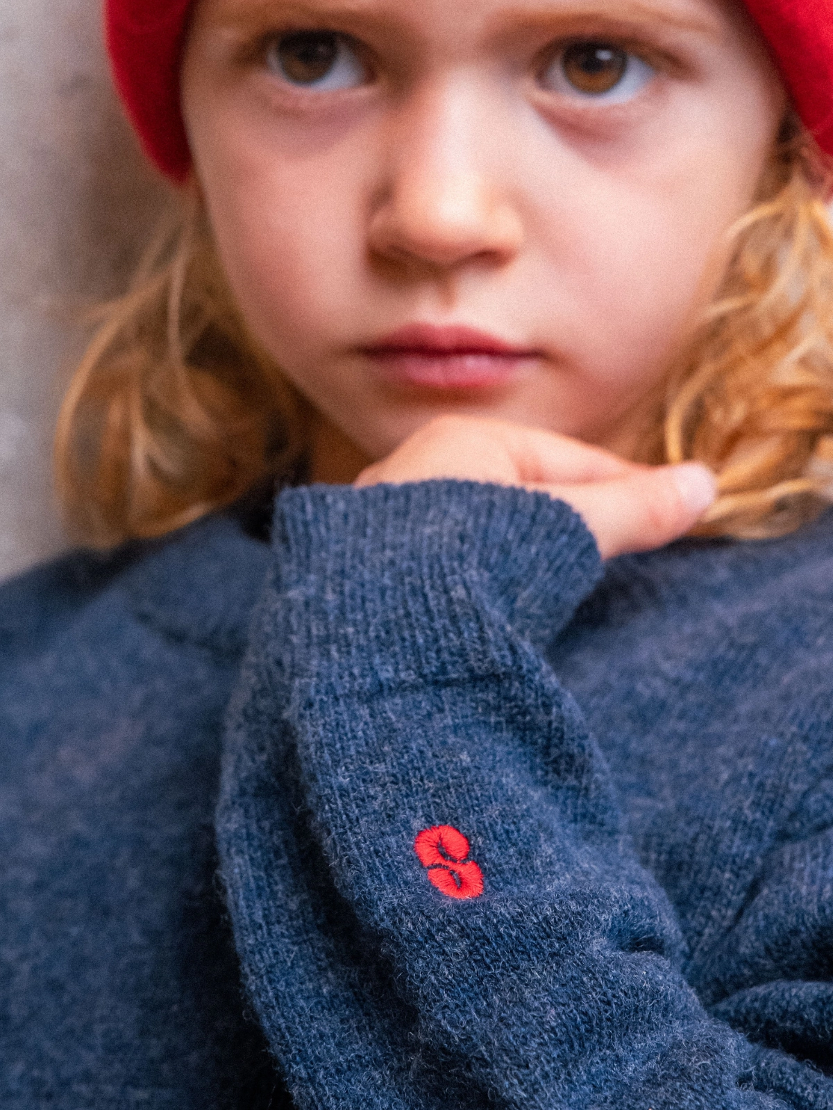 Smala - Le Pull 100% laine Ardoise - 3 ans