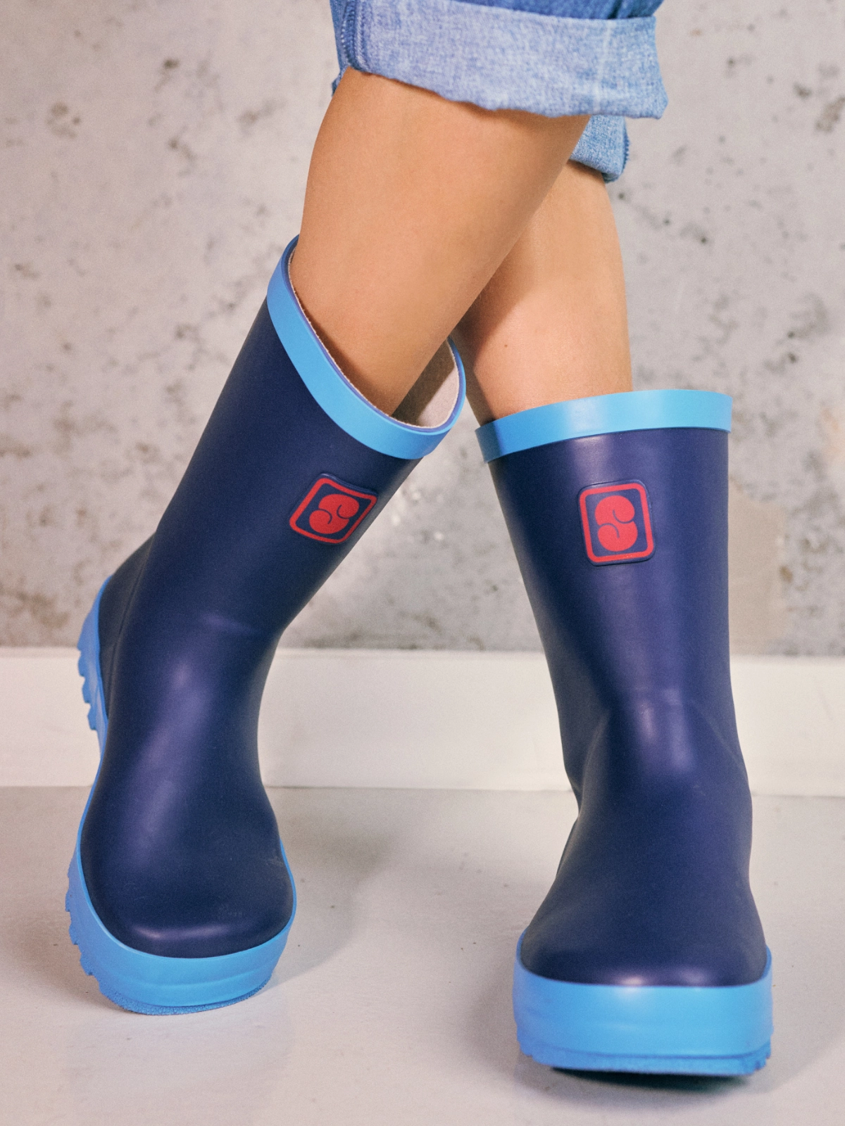 Smala - Les bottes Bleu Orage - 28