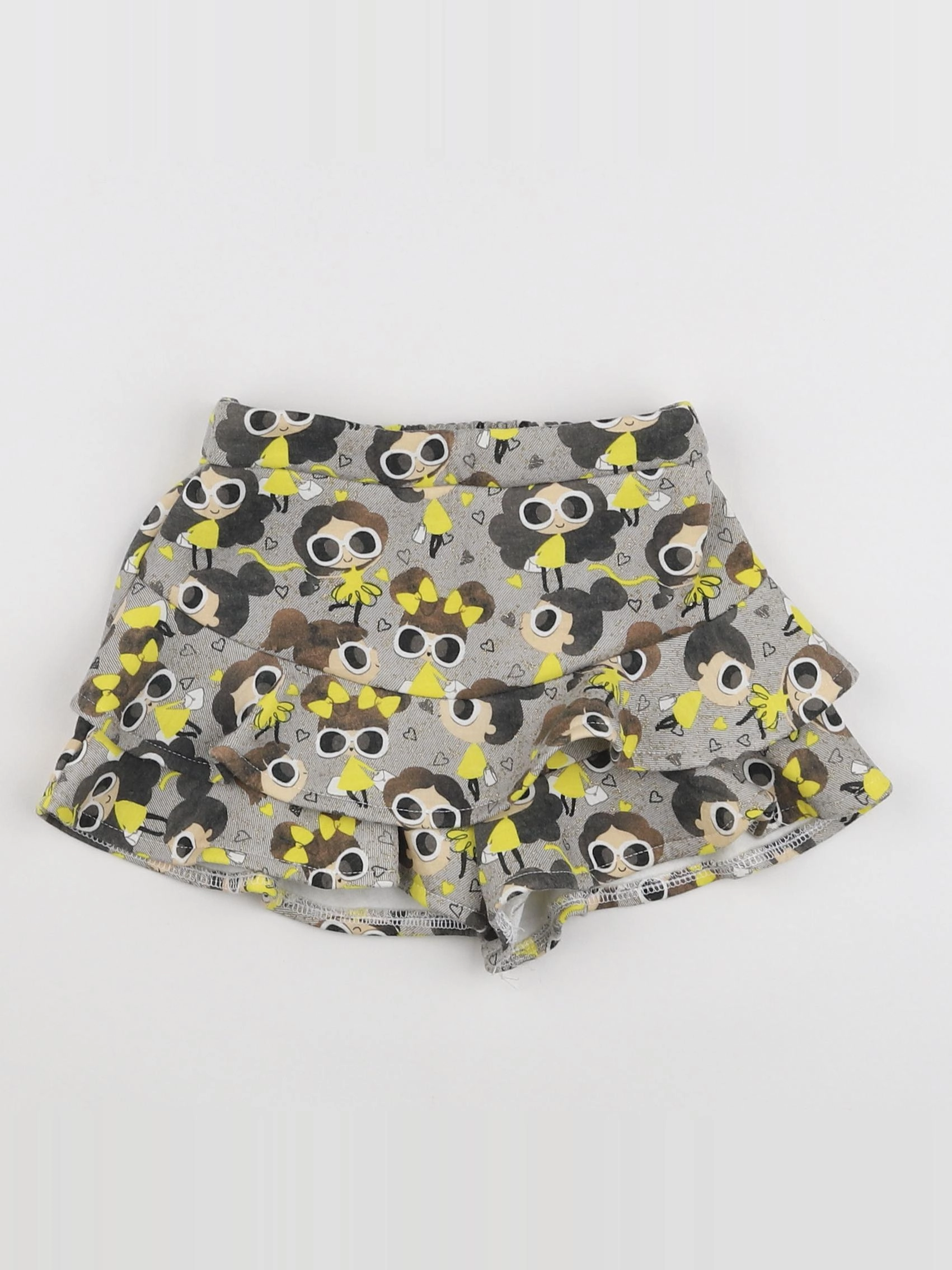 Mayoral - jupe short multicolore - 18 mois