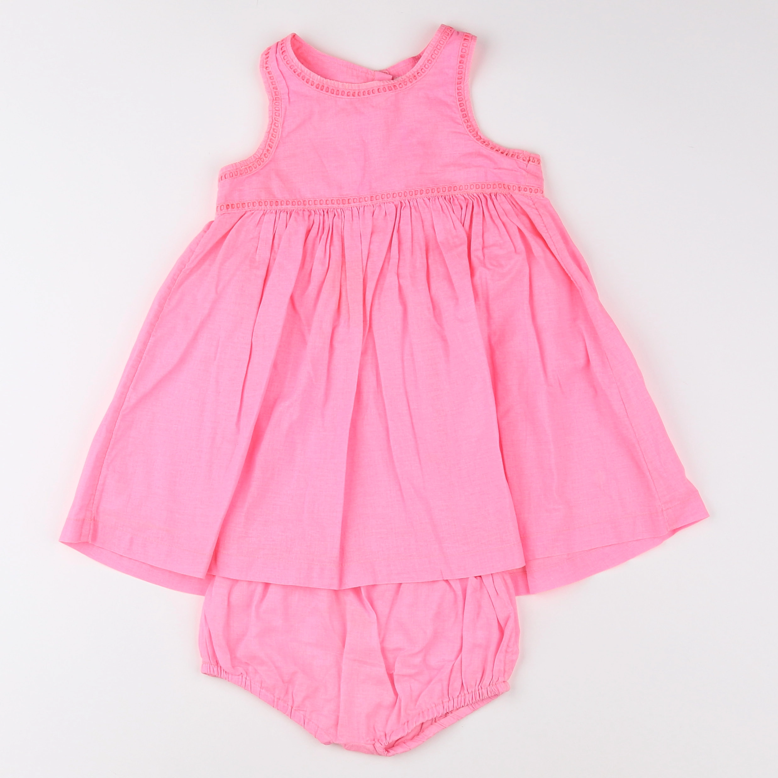 Boutchou - robe rose - 12 mois