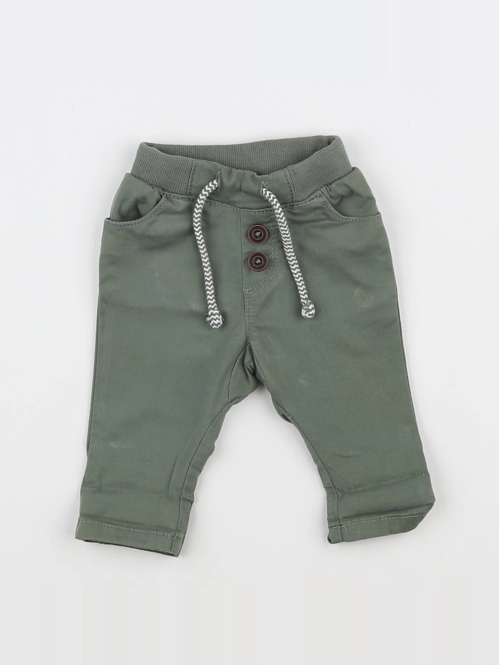 Tape à l'oeil - pantalon vert - 3 mois