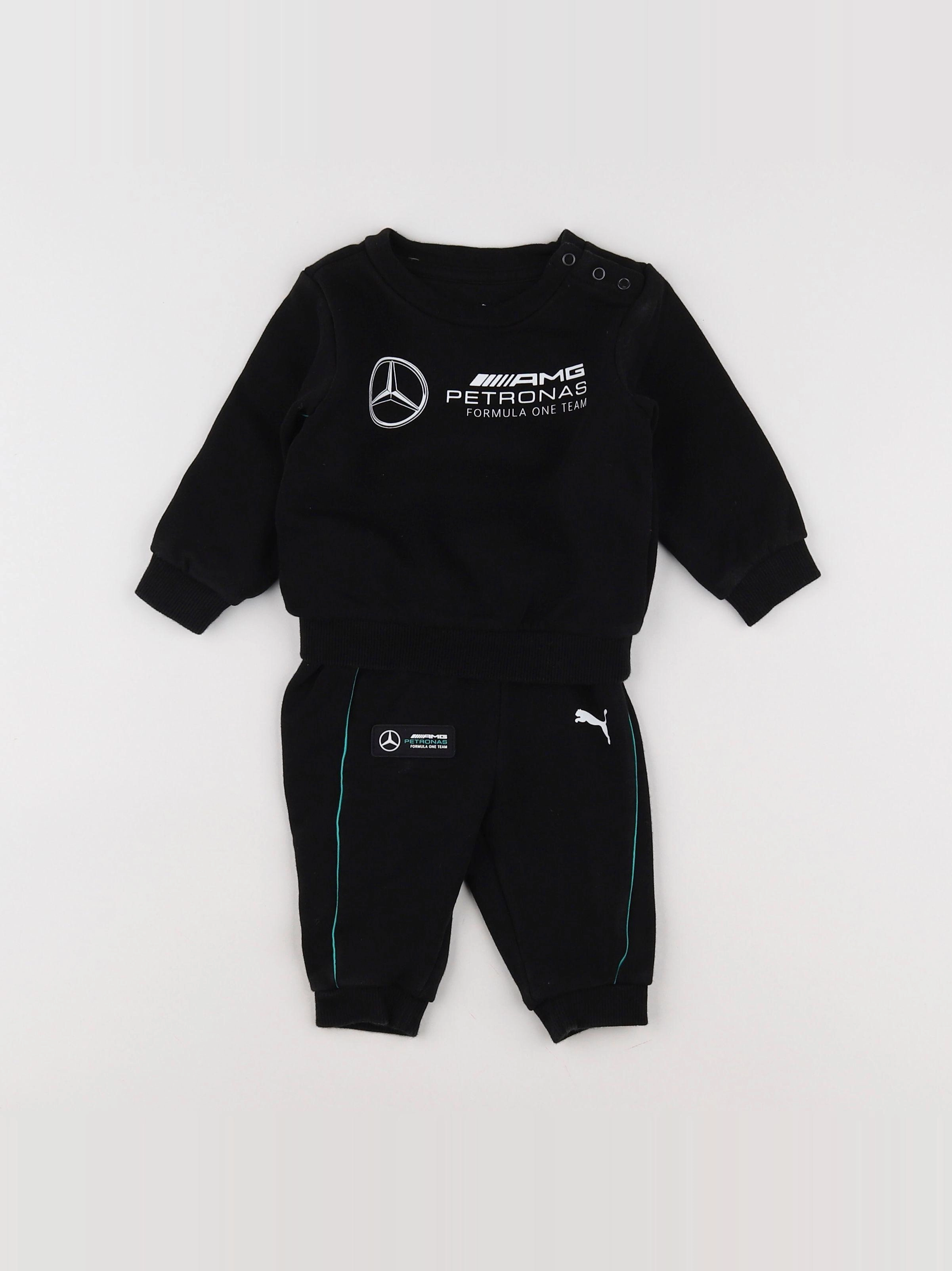 Puma - ensemble noir, blanc - 3/6 mois