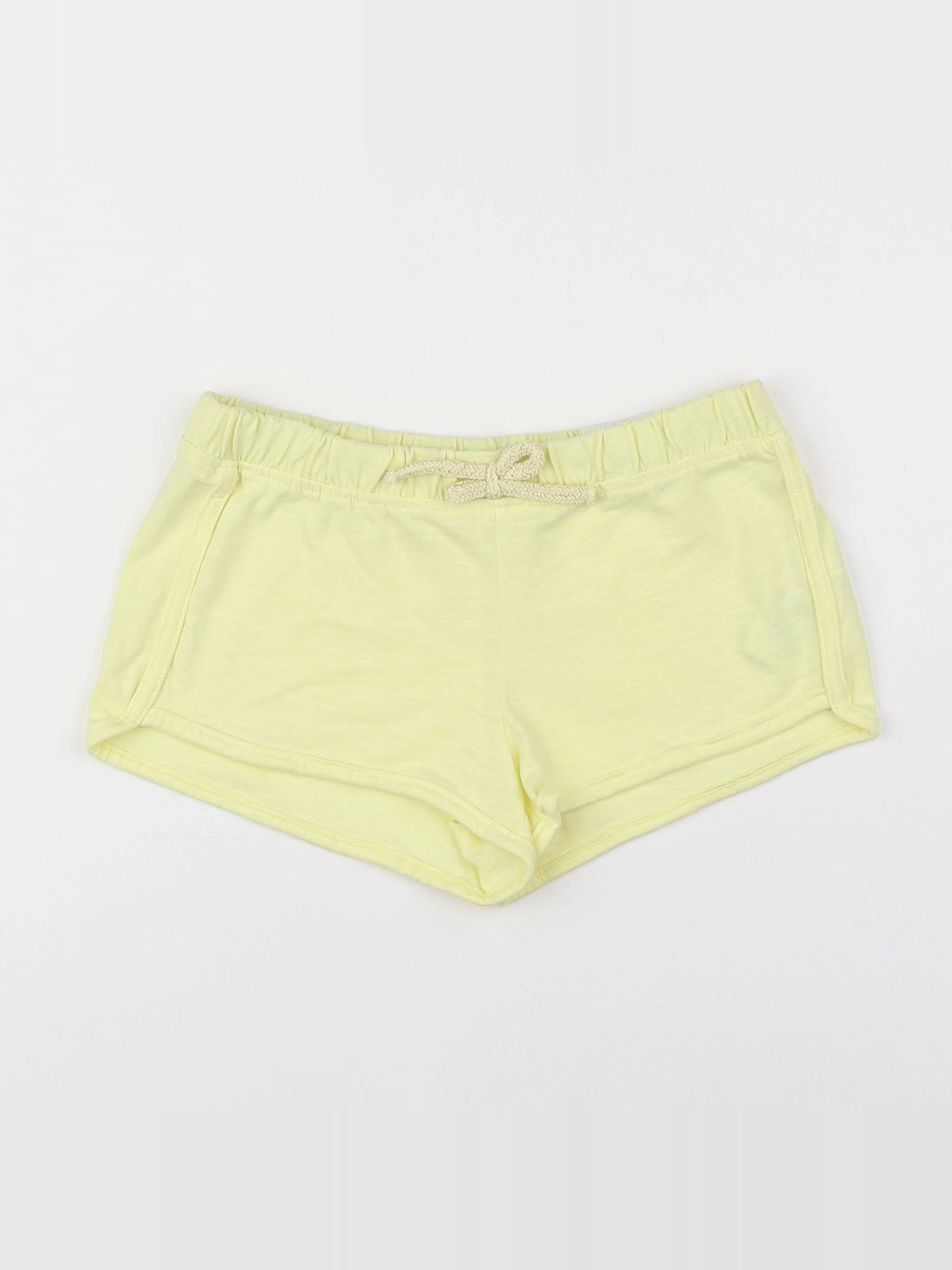 Vertbaudet - short jaune - 9 ans