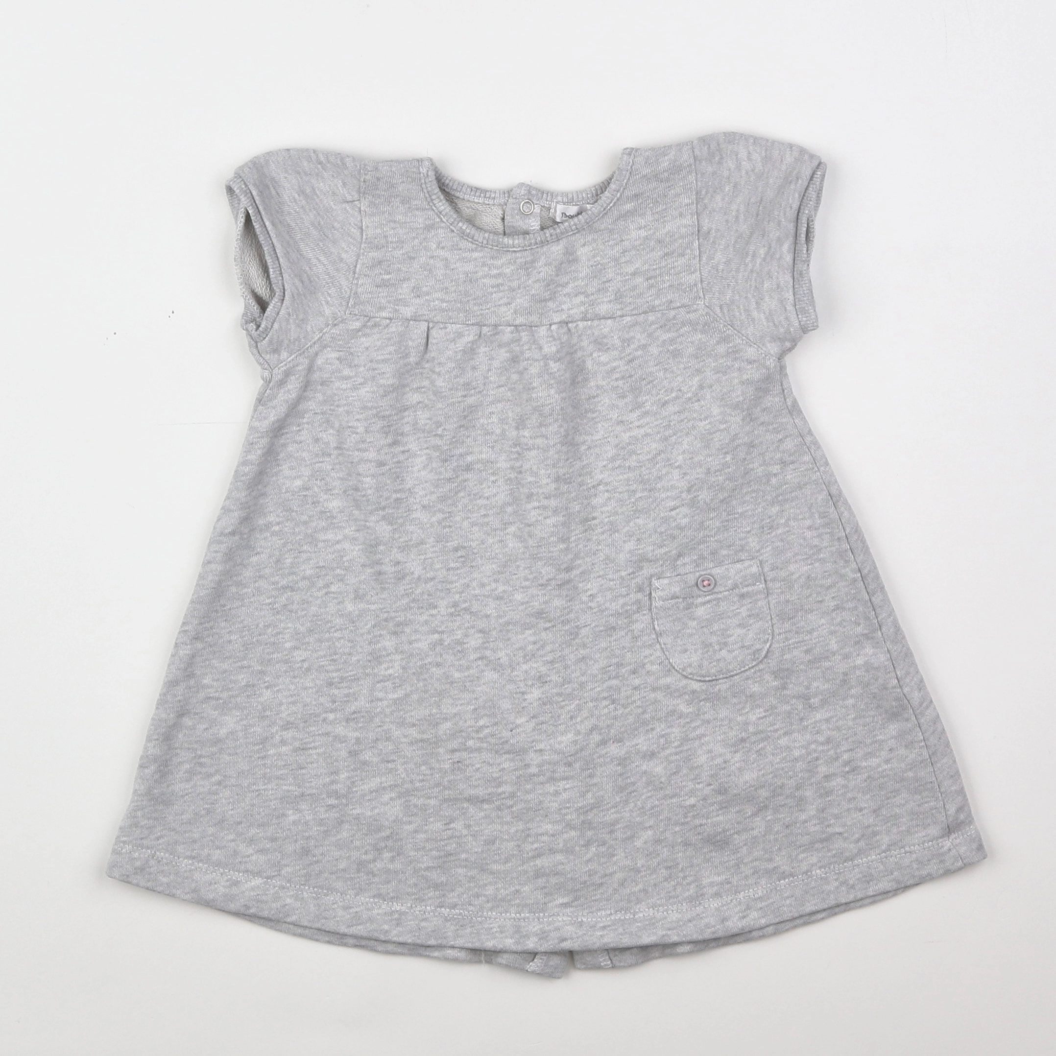 Boutchou - robe gris - 6 mois