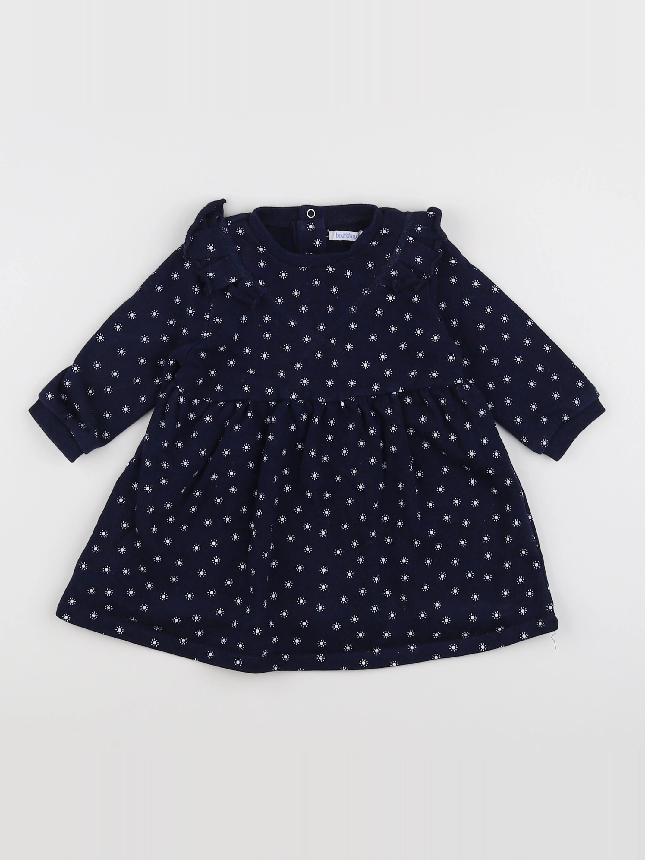 Boutchou - robe bleu - 6 mois