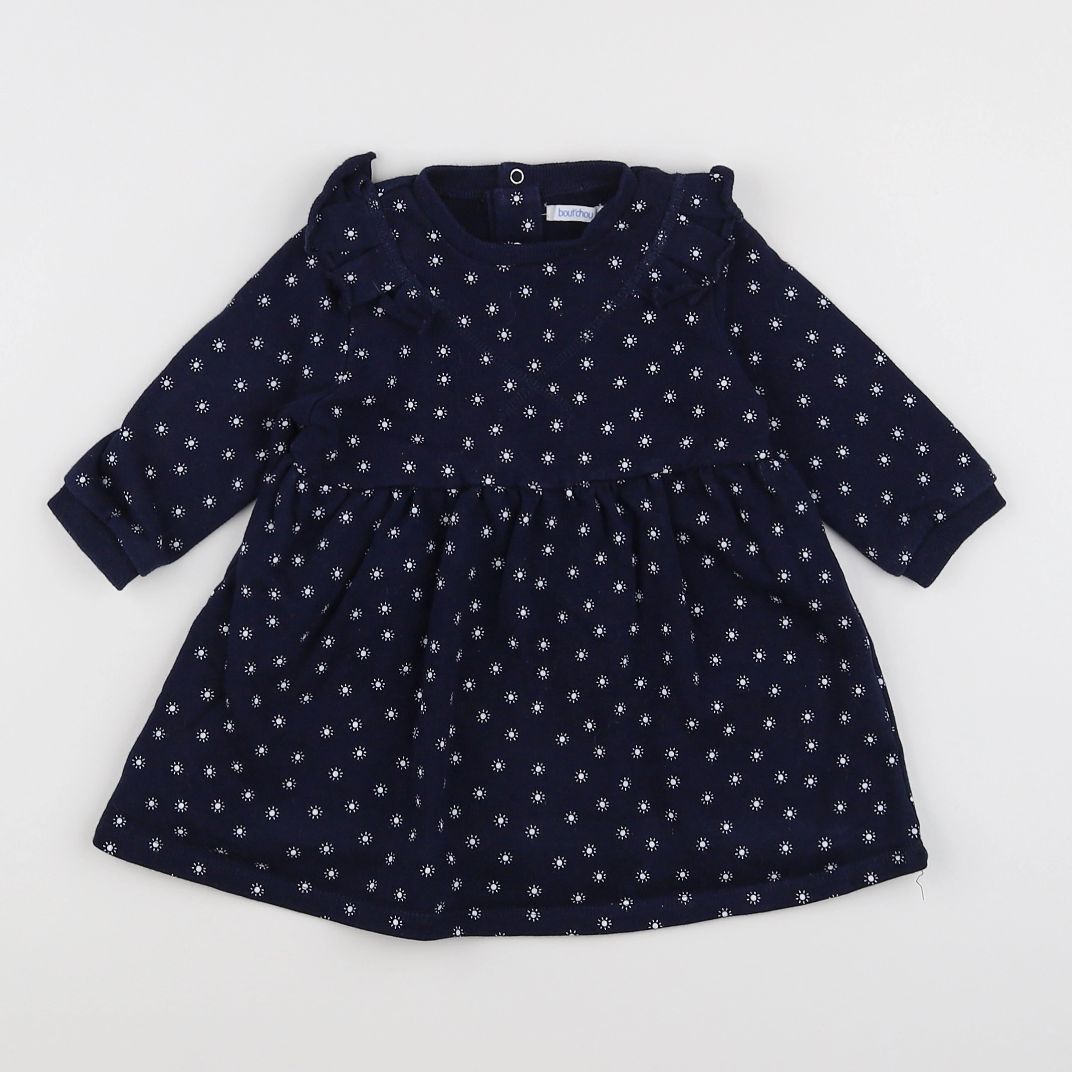 Boutchou - robe bleu - 6 mois