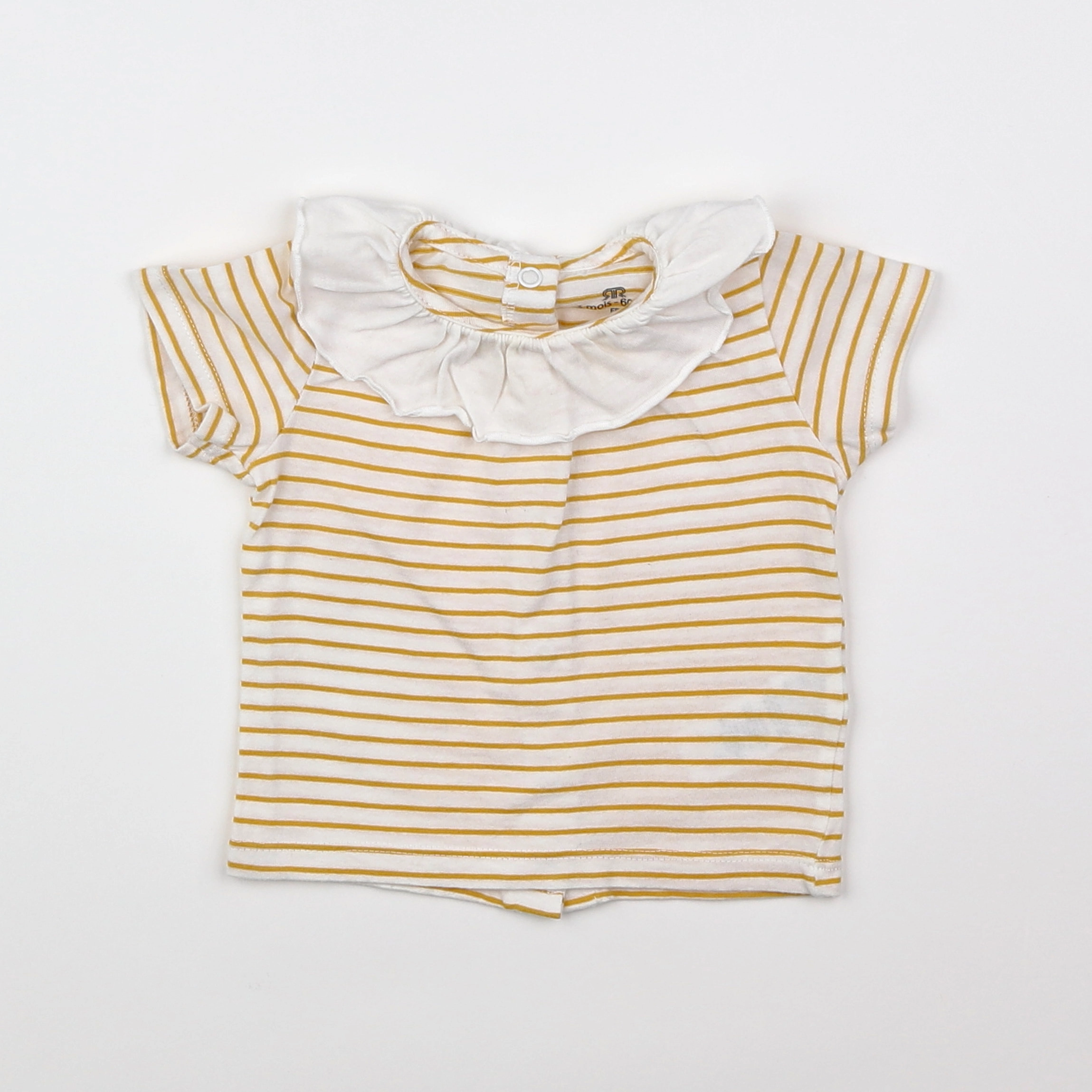 La Redoute - tee-shirt jaune - 3 mois