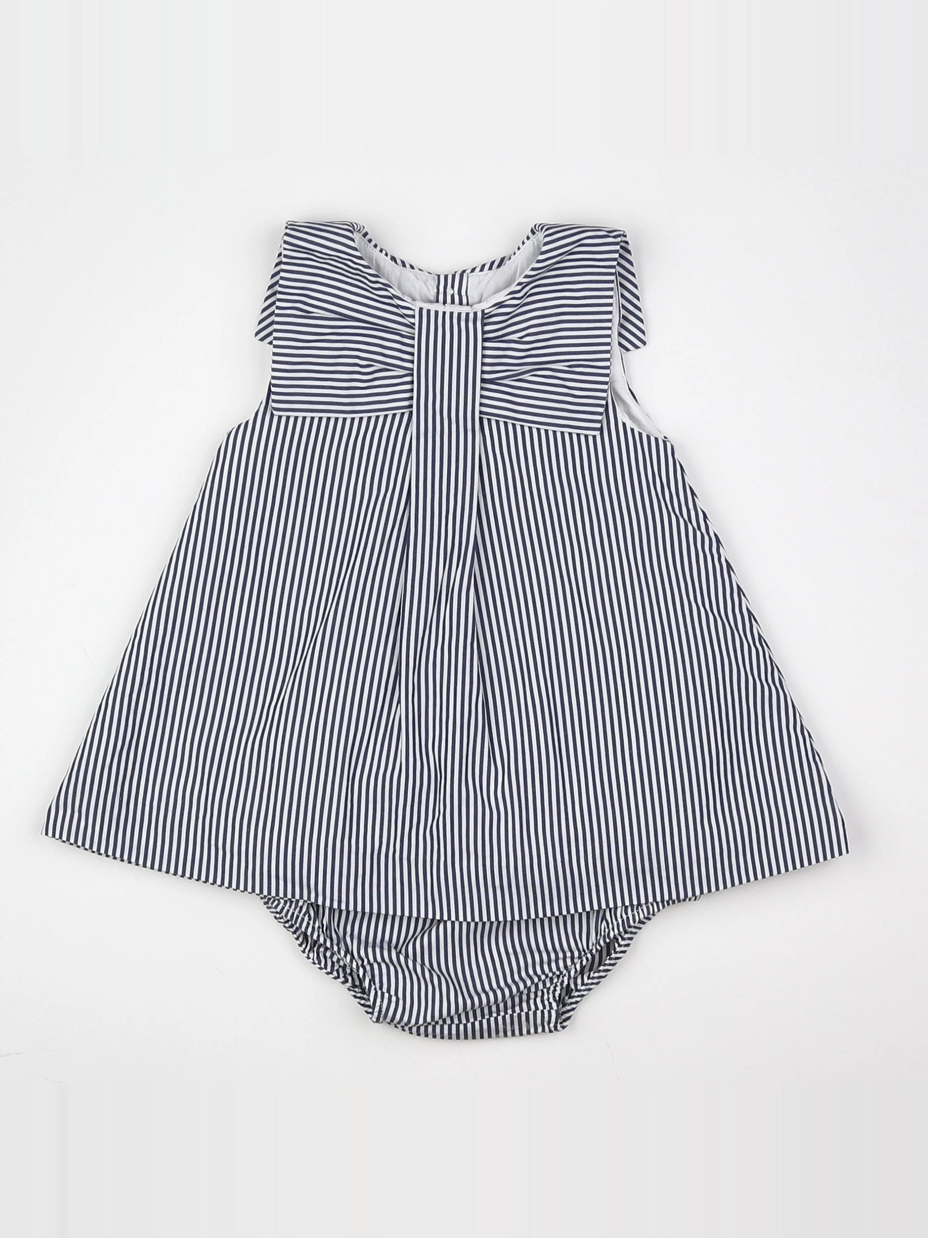 Jacadi - robe bleu - 6 mois