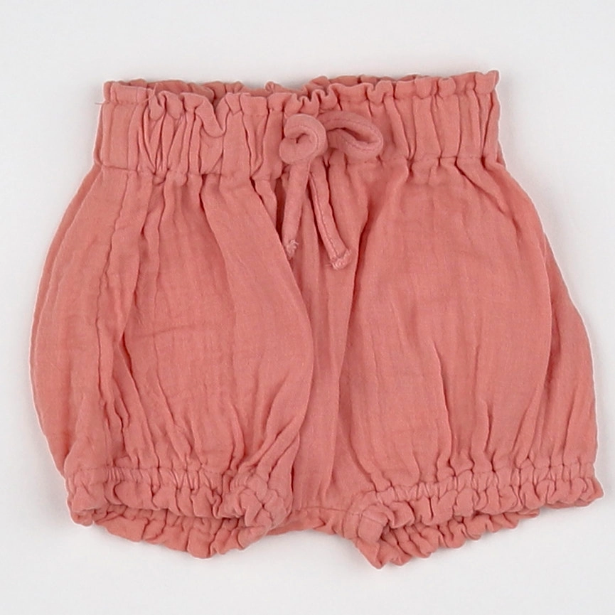 Vertbaudet - short rose - 1 mois