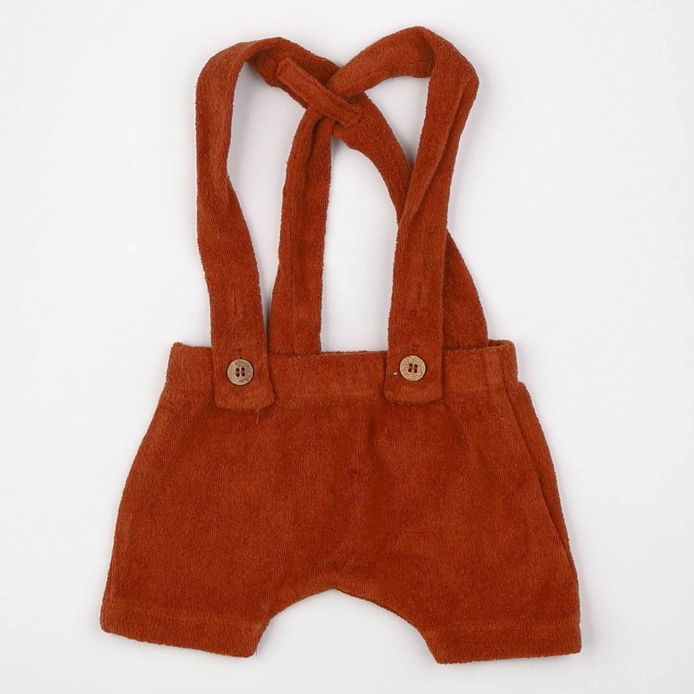 Lililotte - short marron - 6 mois