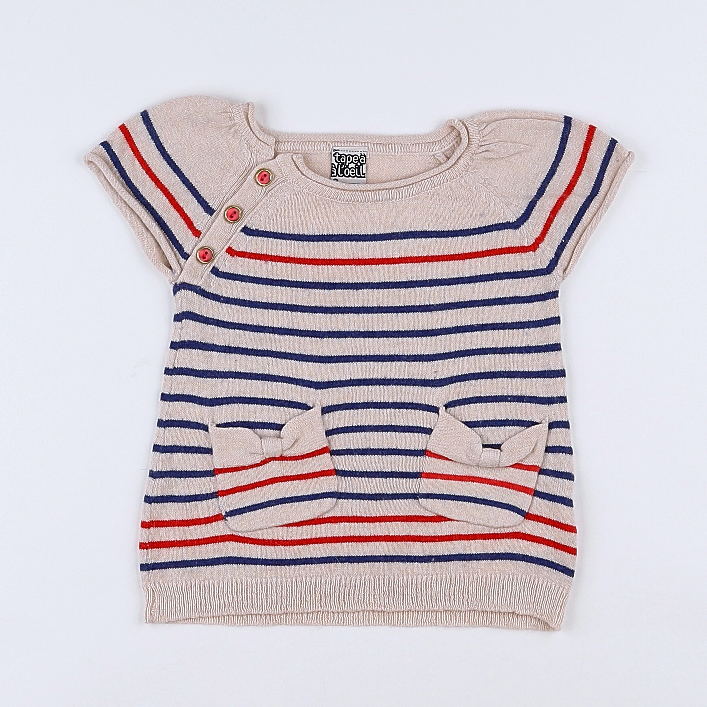 Tape à l'oeil - robe multicolore - 3 mois