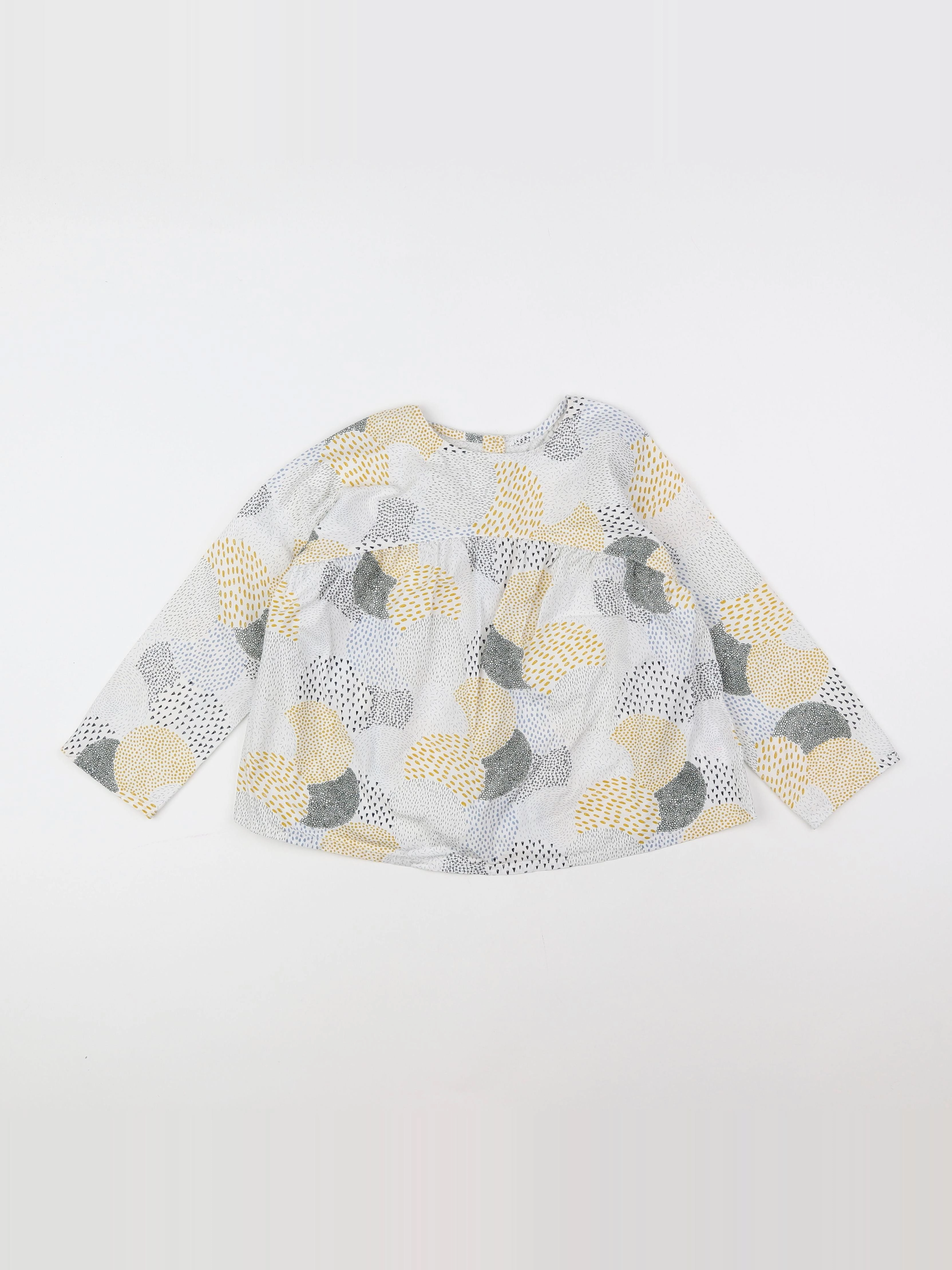 Monoprix - blouse multicolore - 6 ans