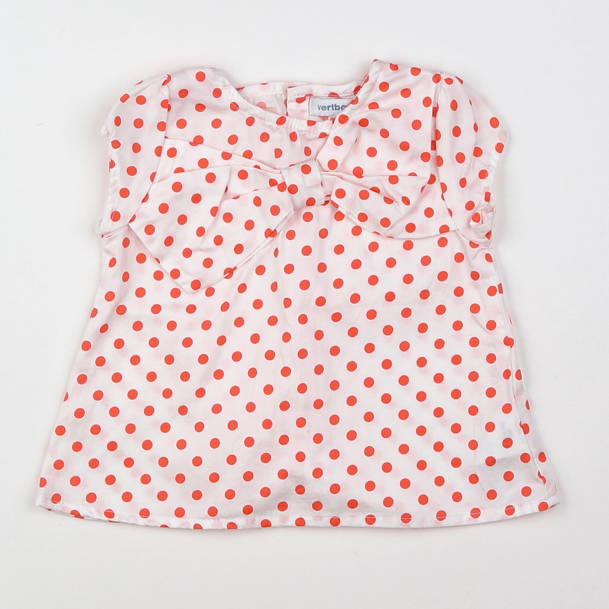 Vertbaudet - blouse blanc - 12 mois