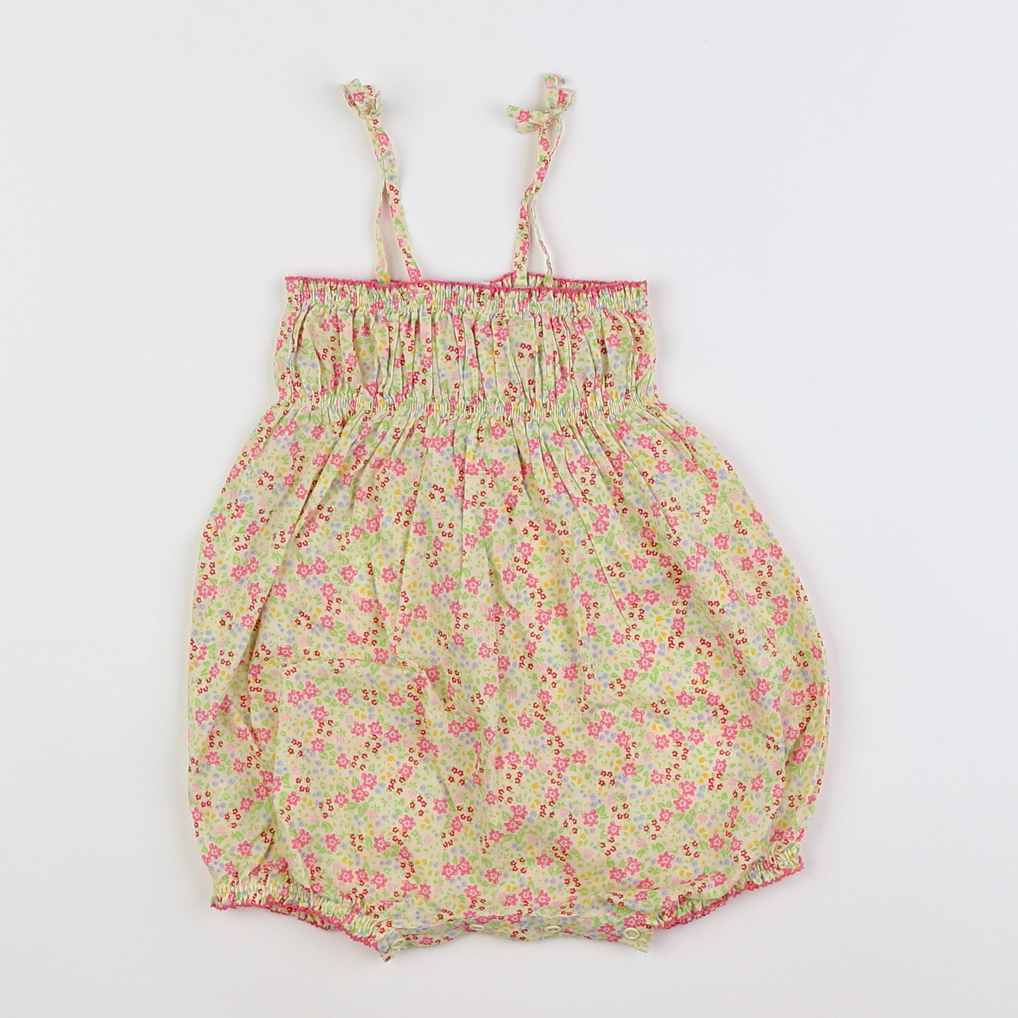 Petit Bateau - combinaison multicolore - 6 mois