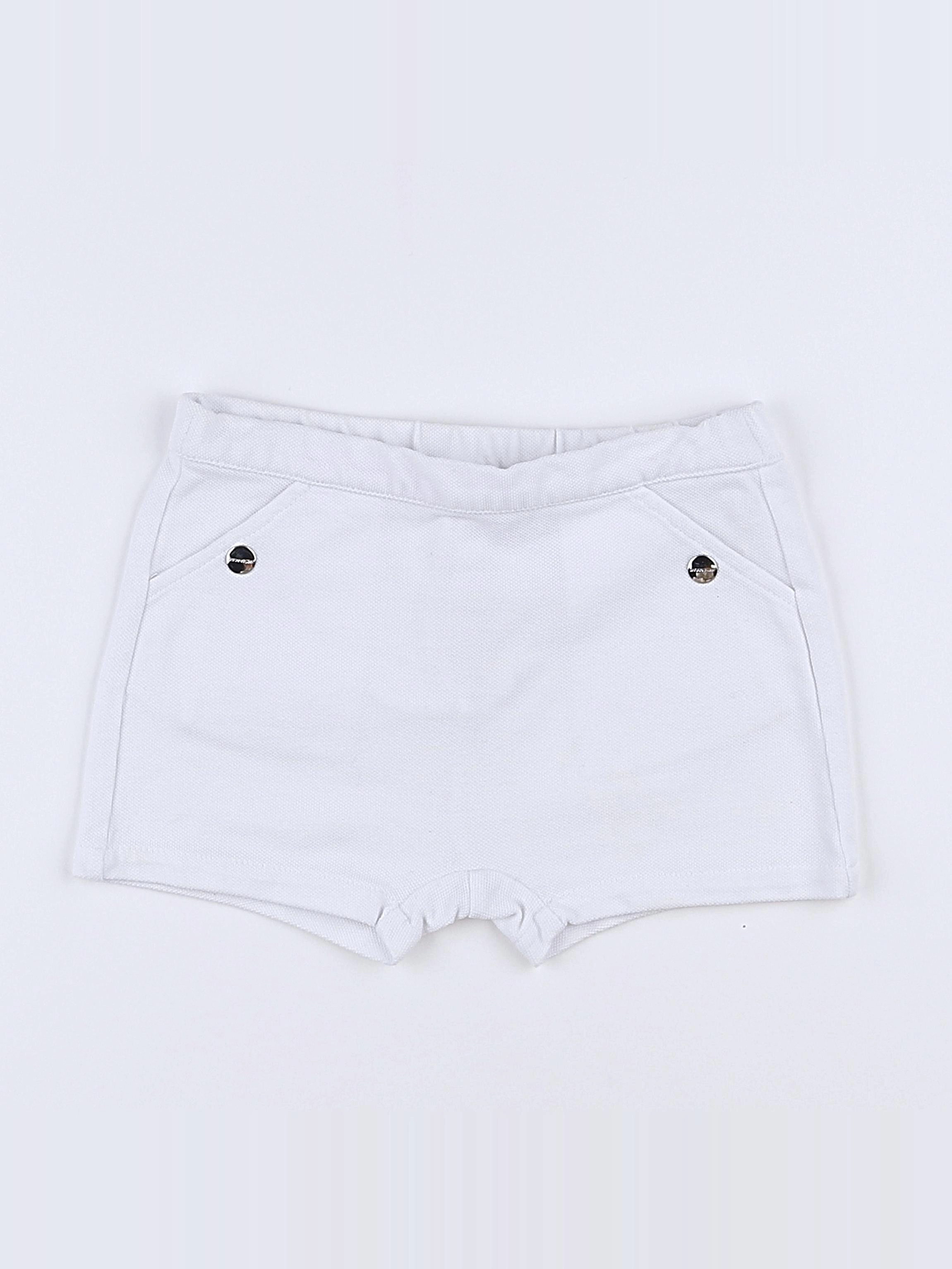 Jacadi - short blanc - 18 mois