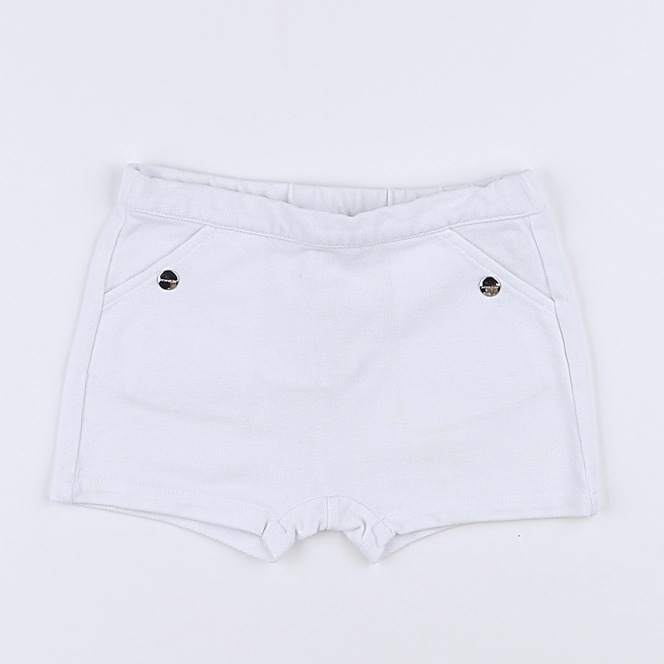 Jacadi - short blanc - 18 mois