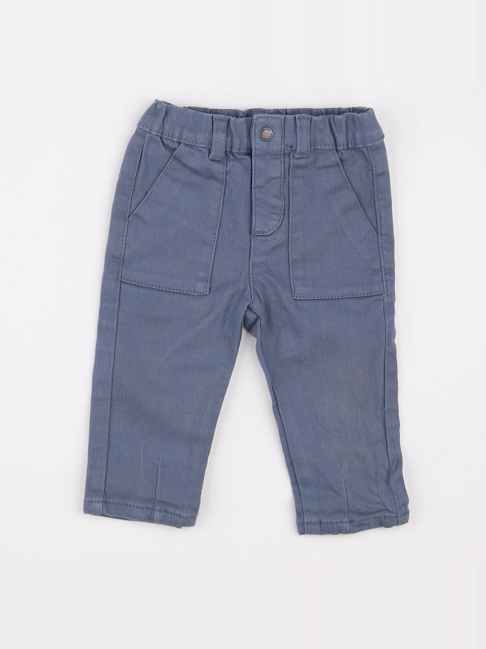 Vertbaudet - jean bleu - 9 mois