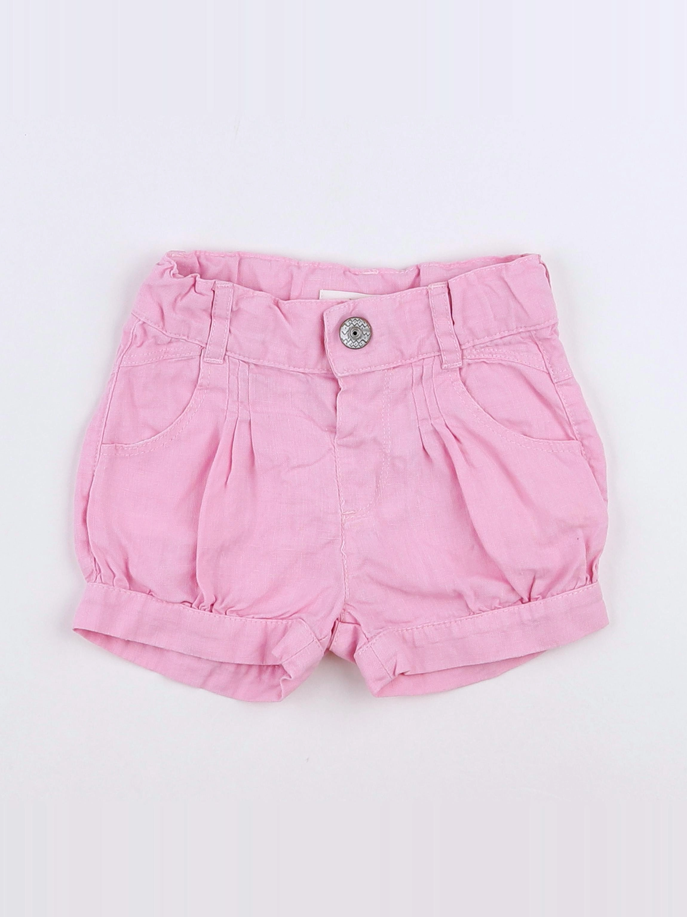 Catimini - short rose - 12 mois
