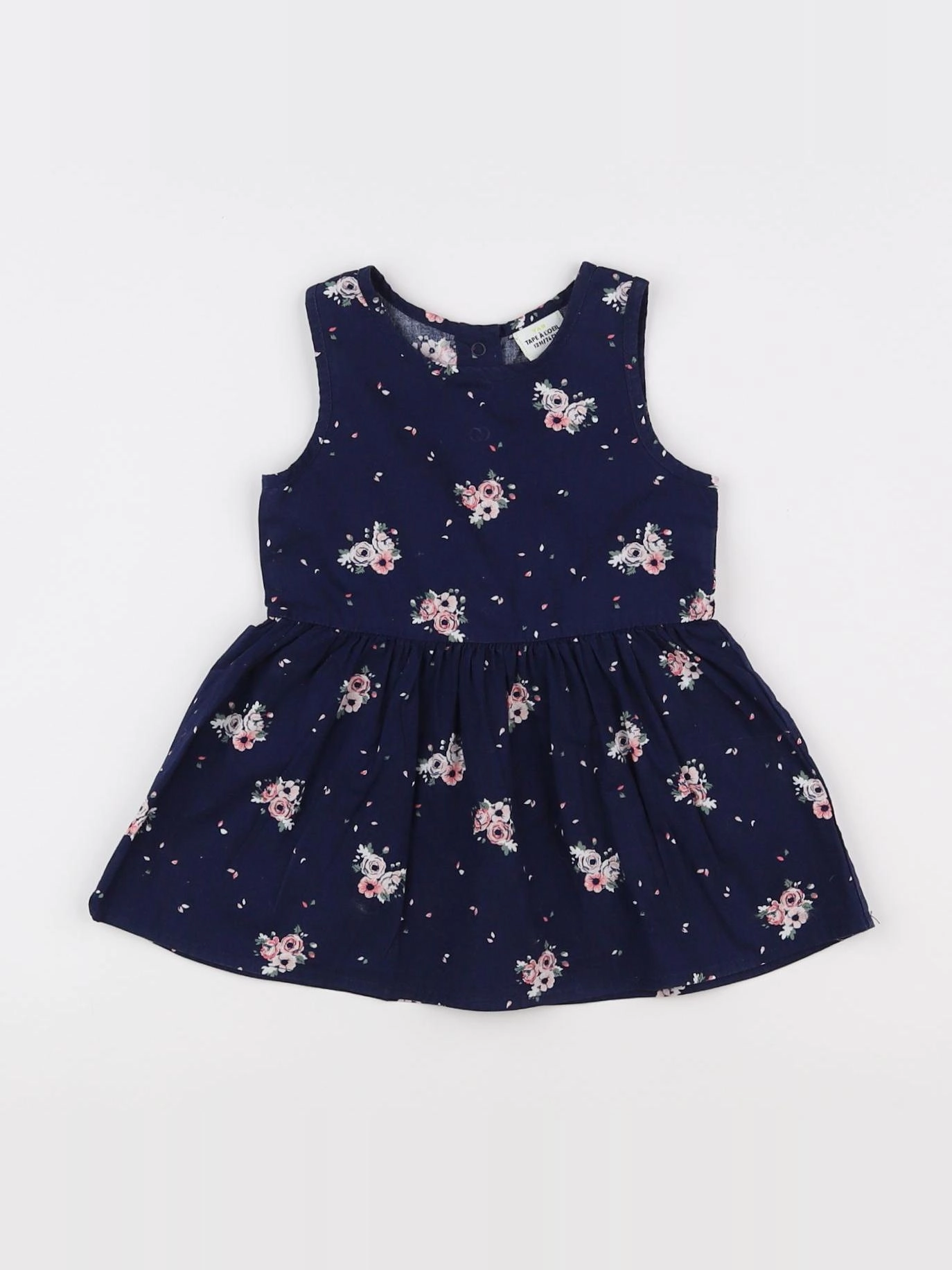 Tape à l'oeil - robe bleu - 12 mois